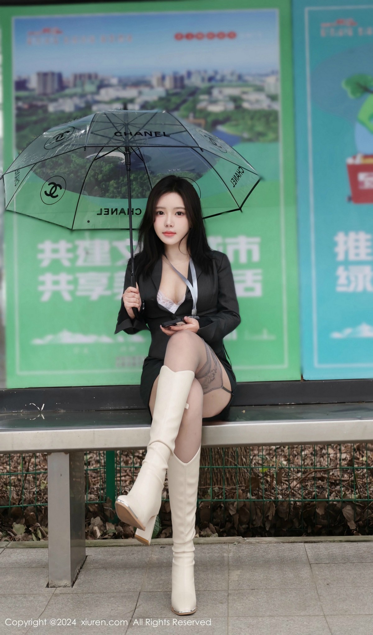 [XiuRen]高清写真图 2024.12.13 No.9595 小薯条nienie 丝袜美腿
