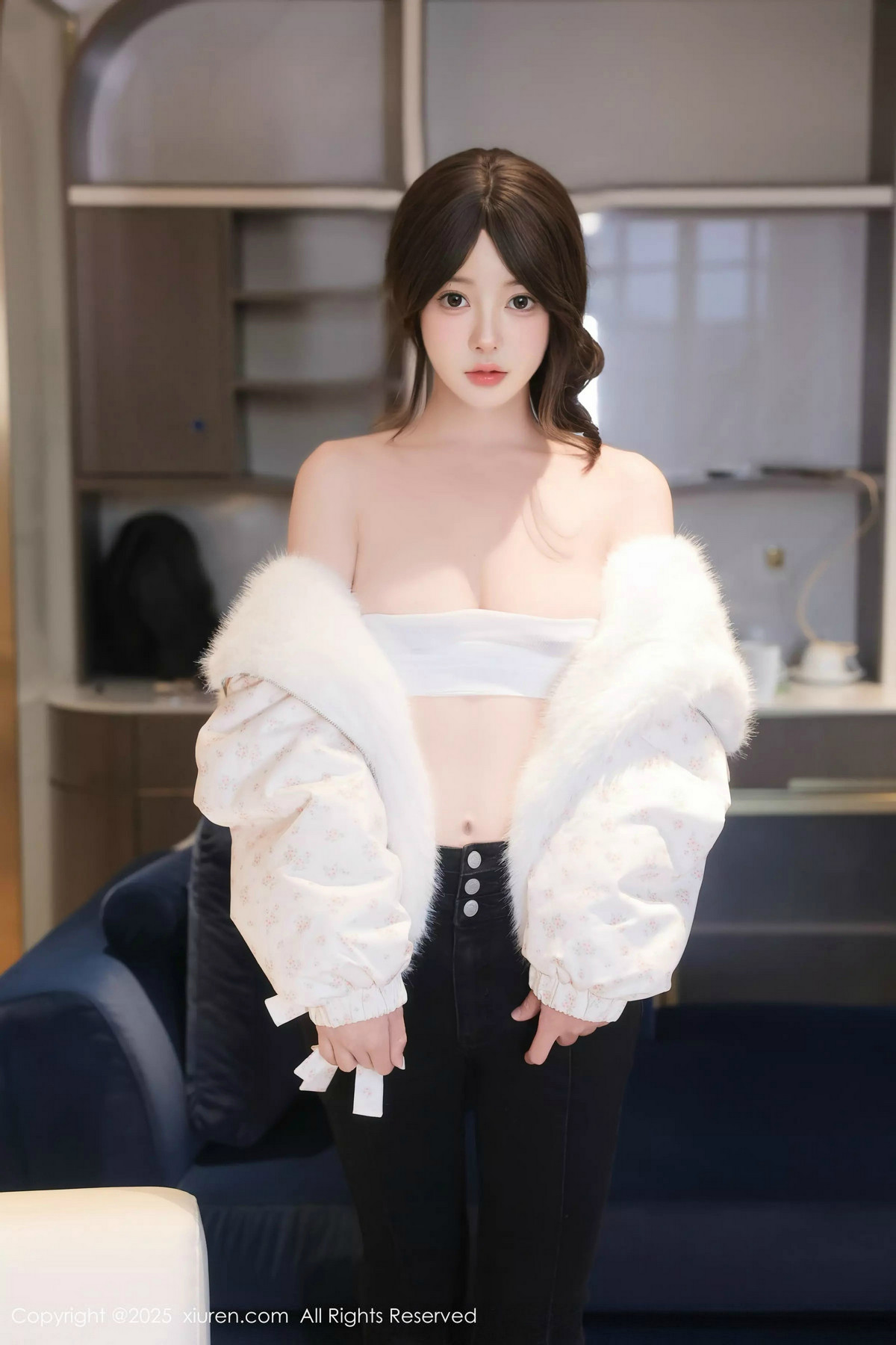 [XiuRen]高清写真图 2025.02.28 No.9950 桃妖夭 性感美腿