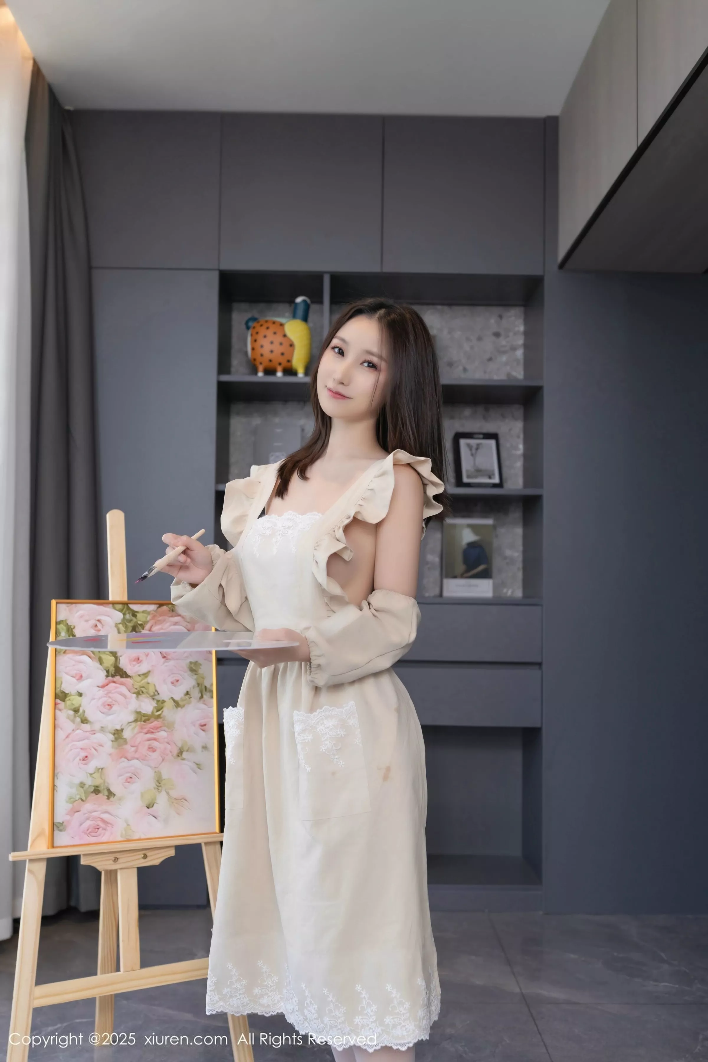 [XiuRen]高清写真图 2025.05.21 No.10308 杏子Yada 白色丝袜