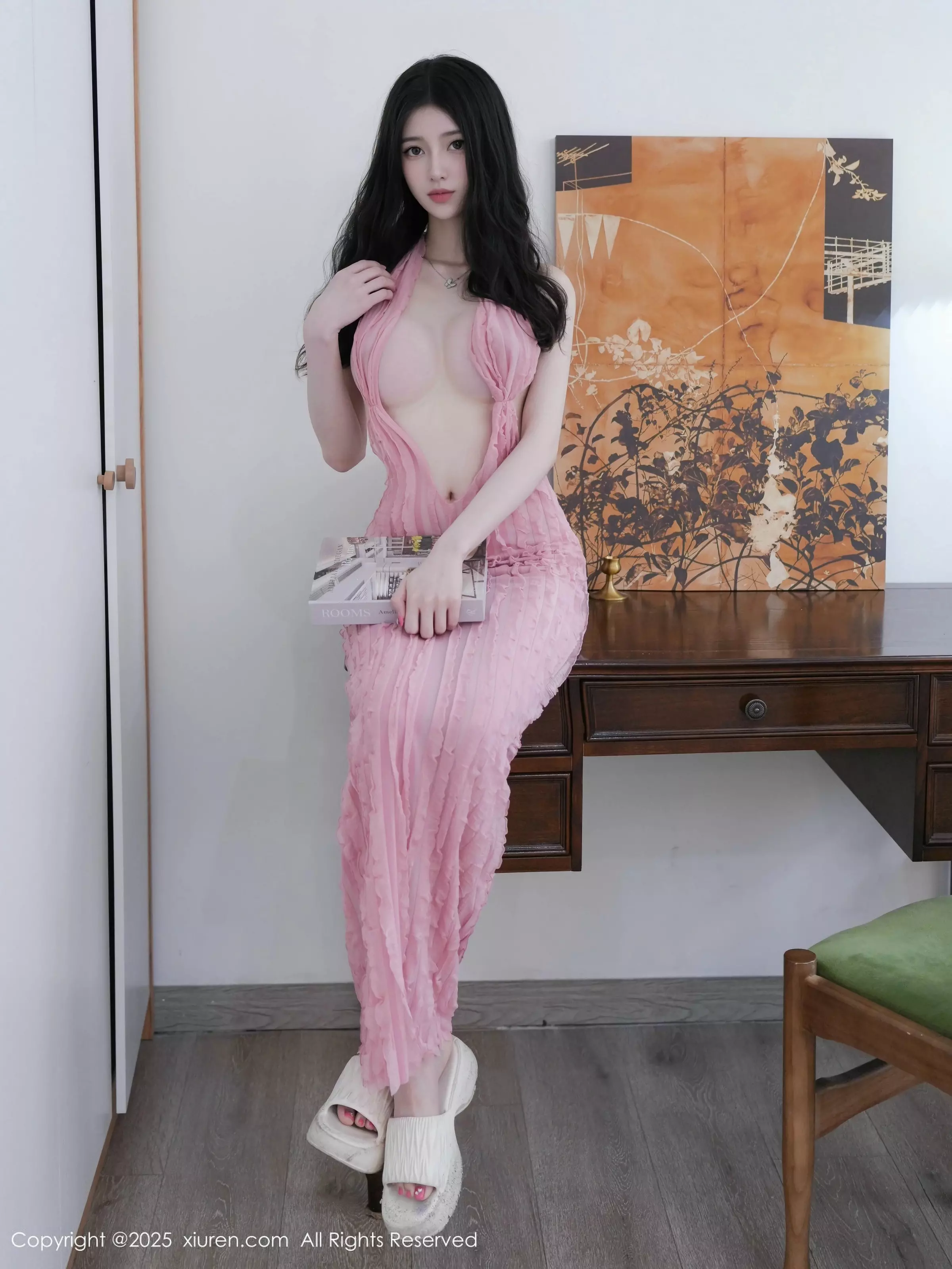 [XiuRen]高清写真图 2025.05.23 No.10315 苏一诺 白色比基尼