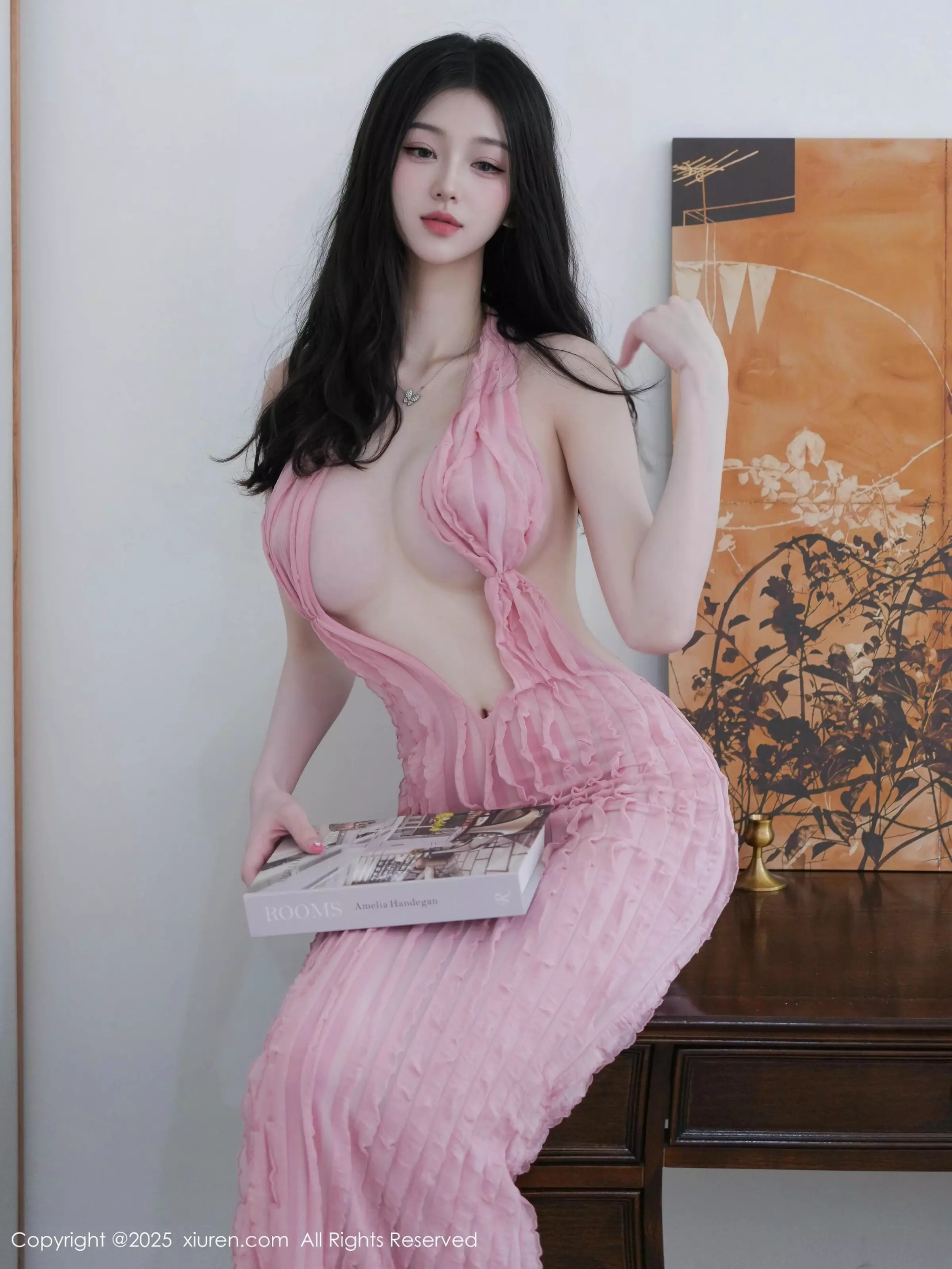 [XiuRen]高清写真图 2025.05.23 No.10315 苏一诺 白色比基尼