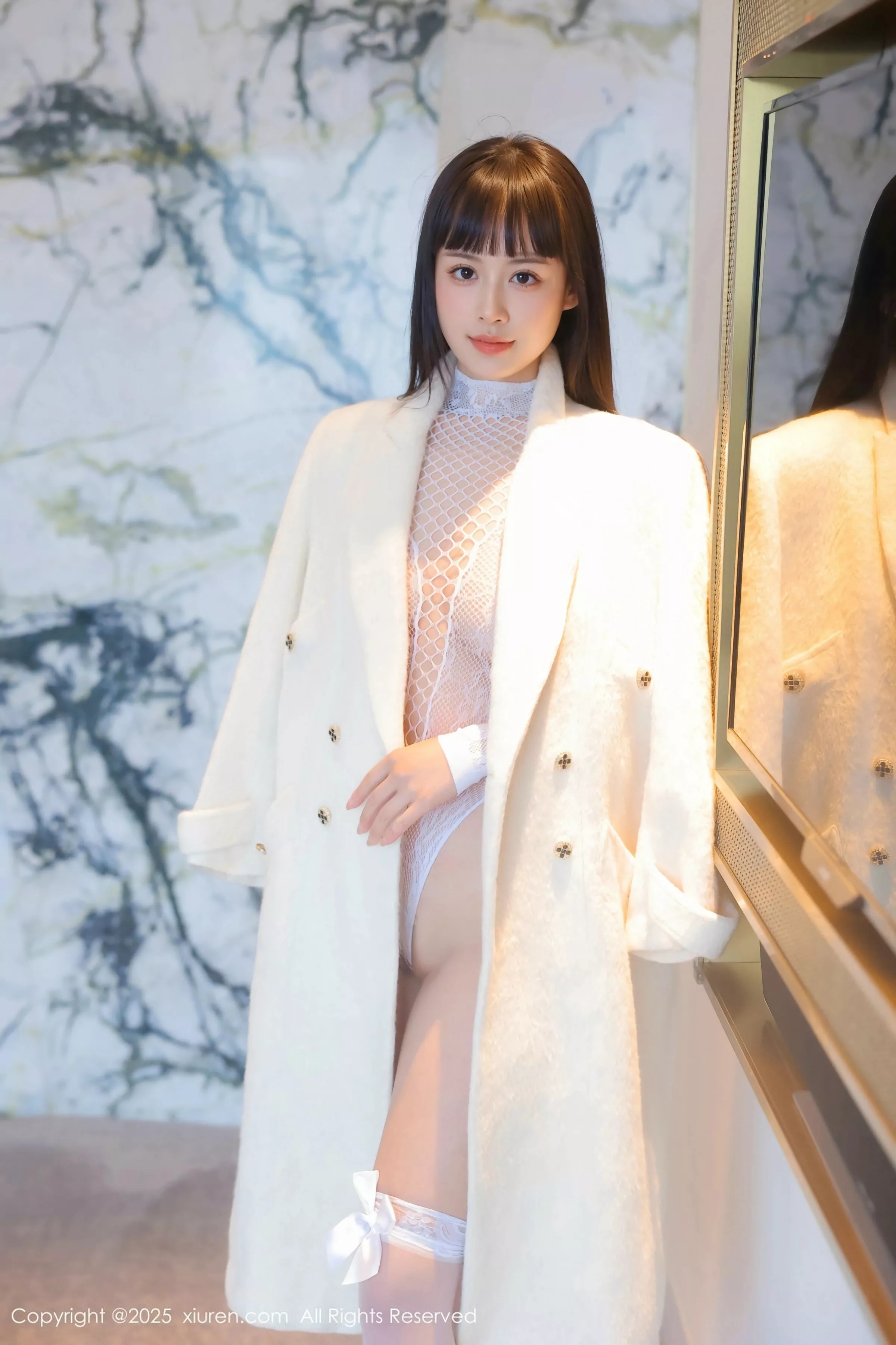 [XiuRen]高清写真图 2025.06.24 No.10454 瓦达西 白色丝袜