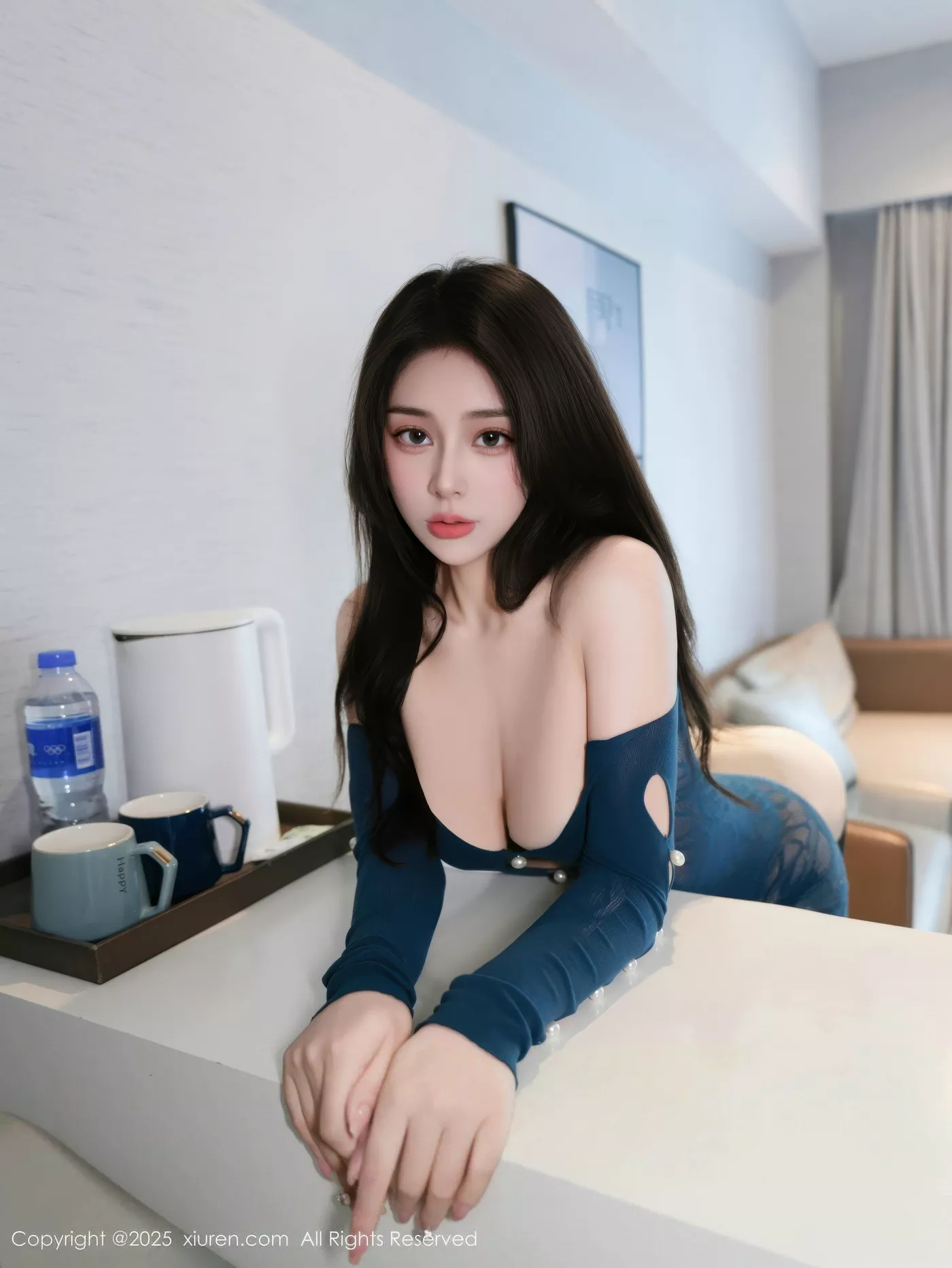 [XiuRen]高清写真图 2025.07.17 No.10557 云璎珞 蓝色情趣