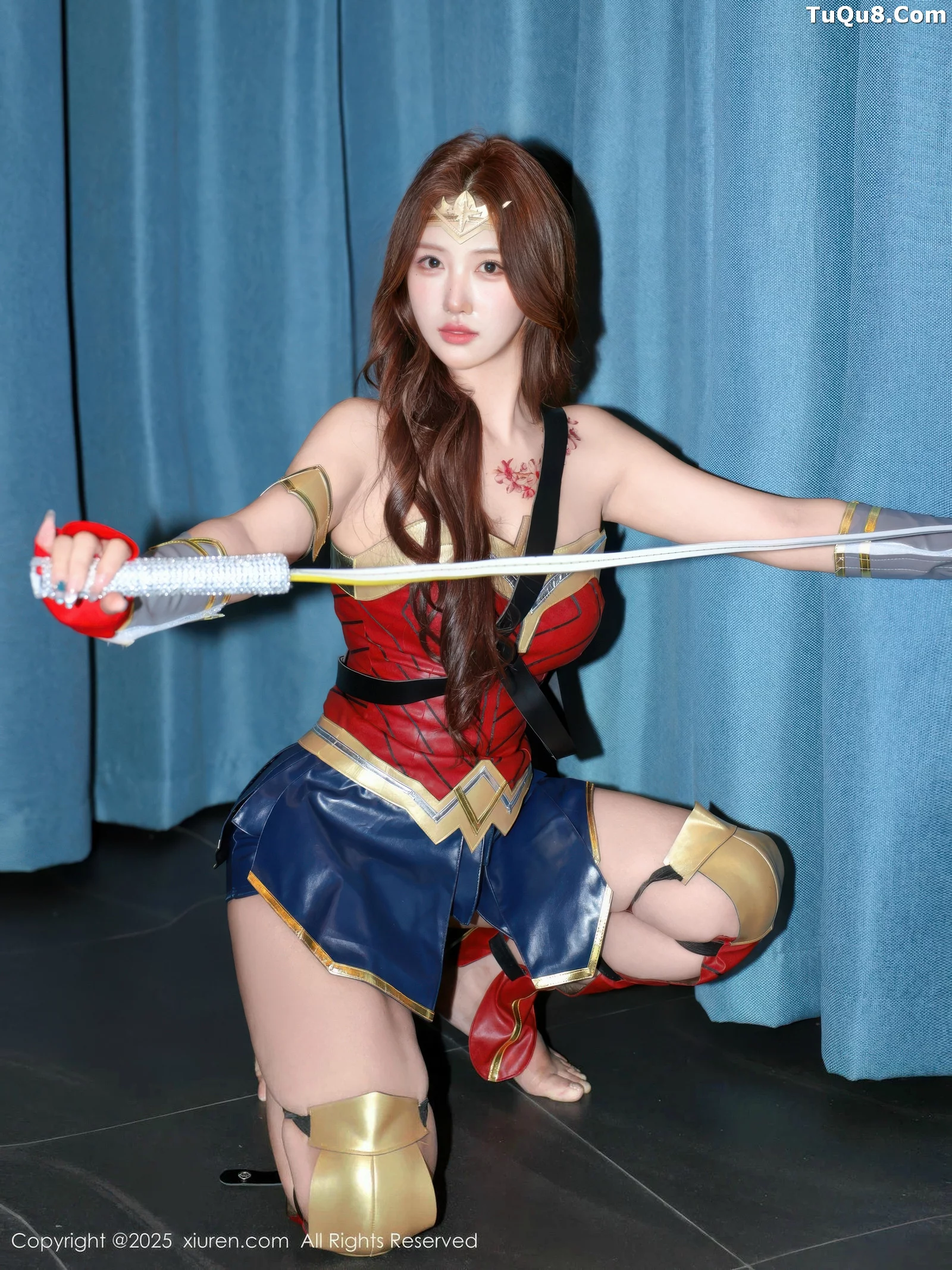 [XiuRen]高清写真图 2025.08.29 No.10710 金允希Yuki 神奇女侠