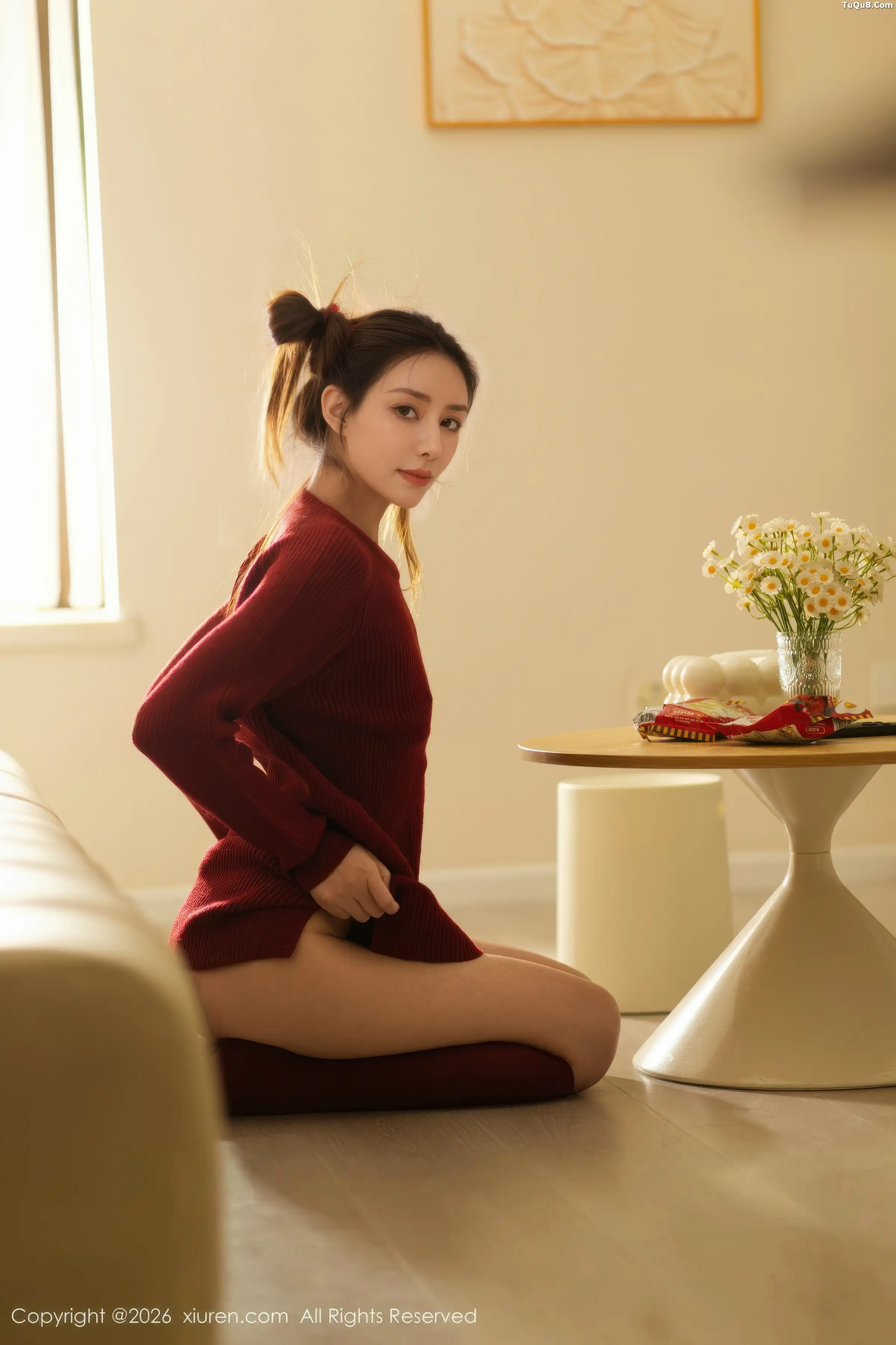 [XiuRen]高清写真图 2026.01.06 No.11198 悦兮 红色毛衣