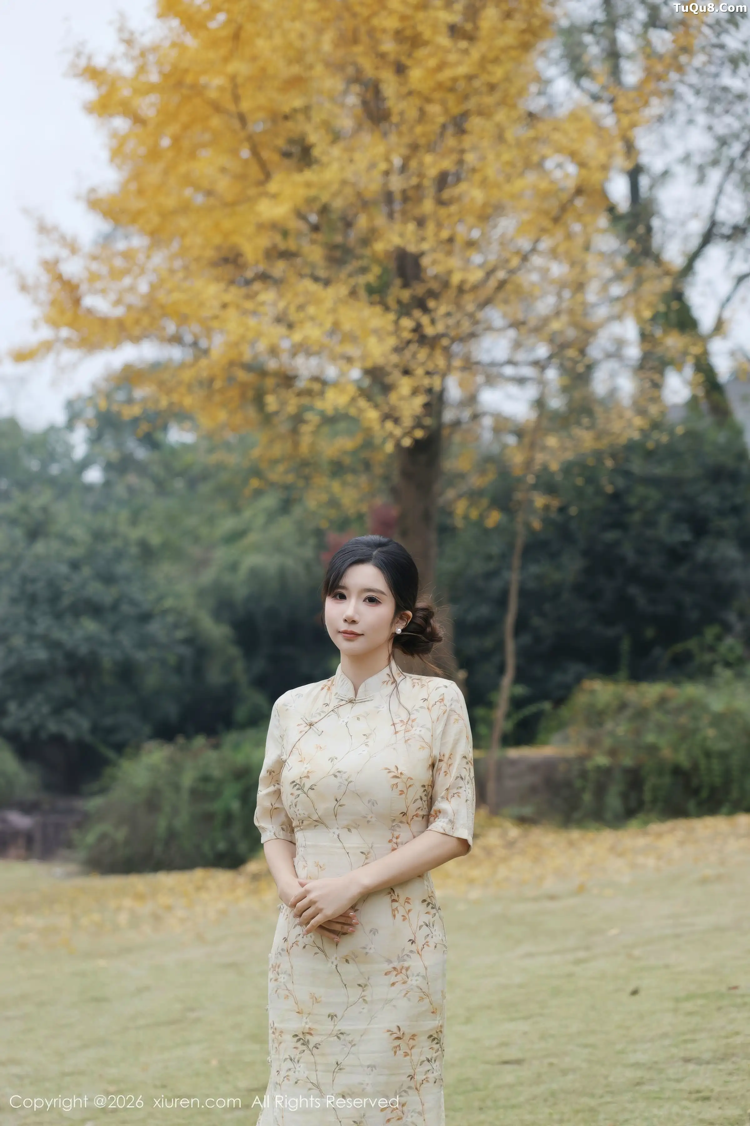[XiuRen]高清写真图 2026.01.09 No.11214 小肉肉咪 黄色蕾丝内衣