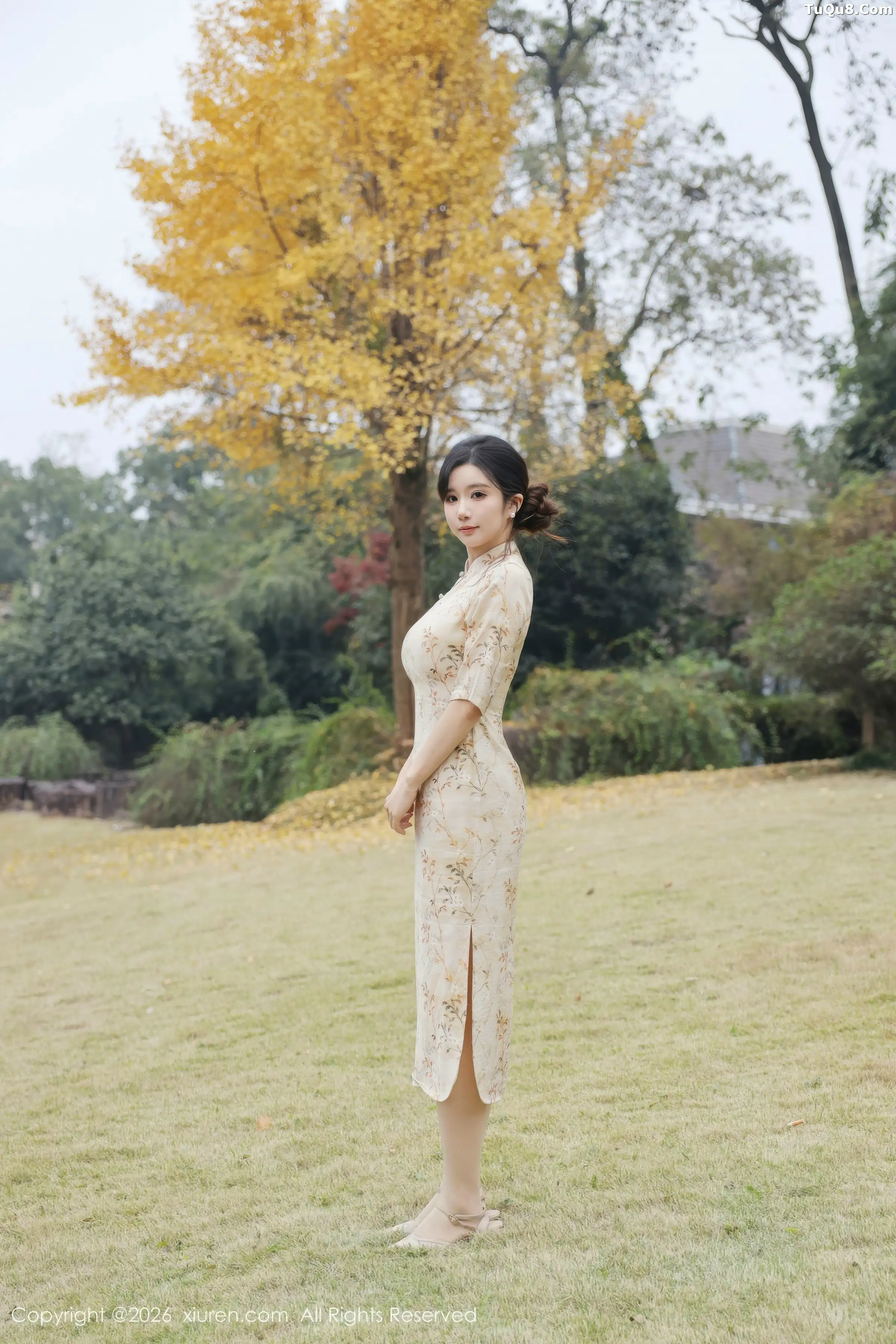 [XiuRen]高清写真图 2026.01.09 No.11214 小肉肉咪 黄色蕾丝内衣