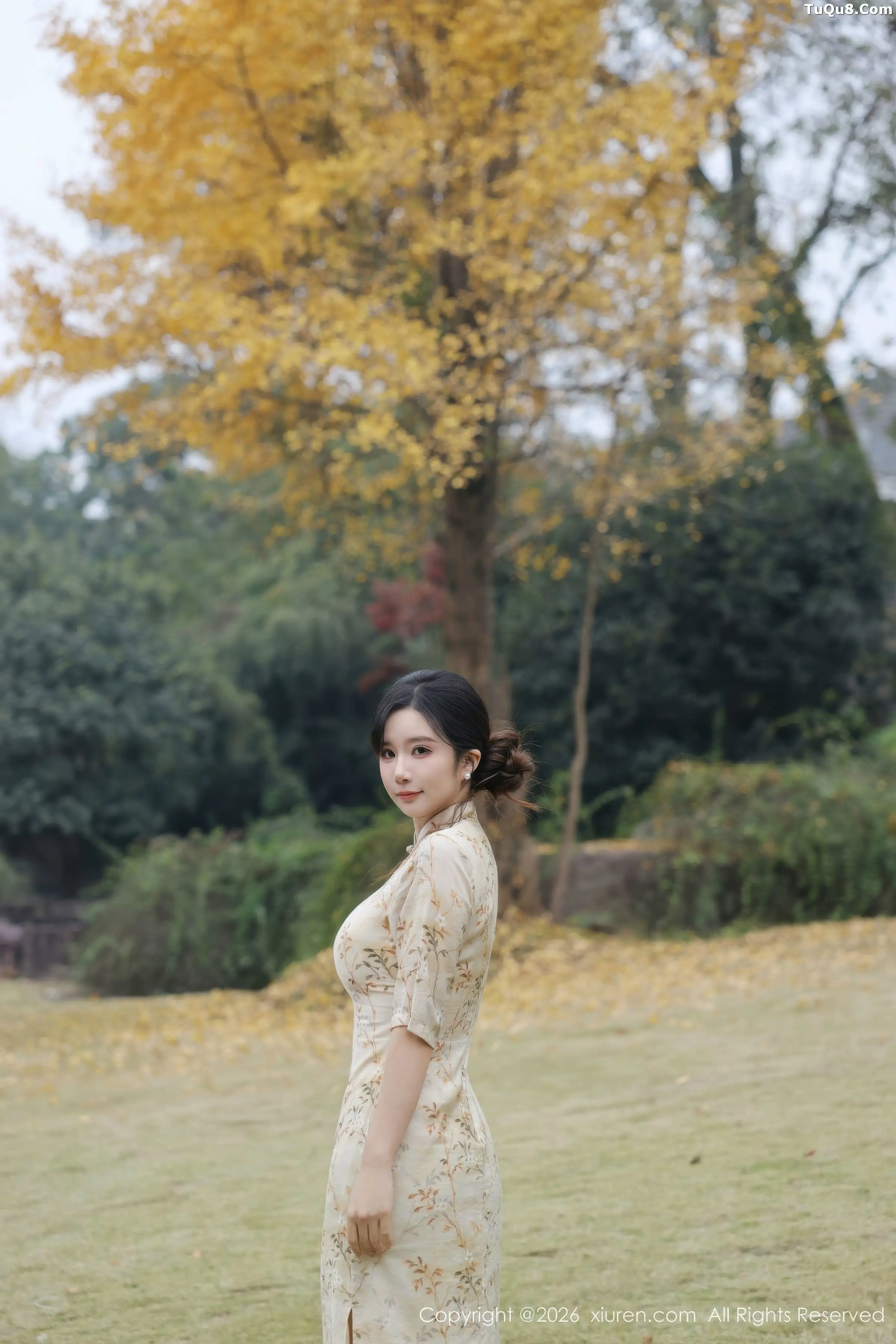 [XiuRen]高清写真图 2026.01.09 No.11214 小肉肉咪 黄色蕾丝内衣