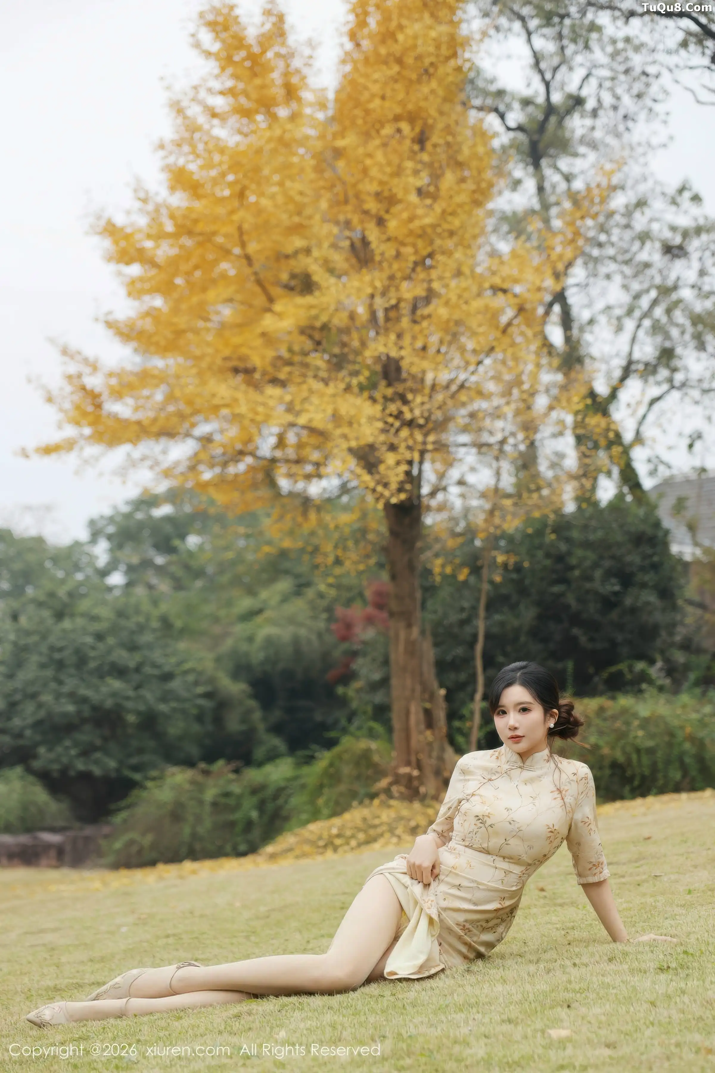 [XiuRen]高清写真图 2026.01.09 No.11214 小肉肉咪 黄色蕾丝内衣