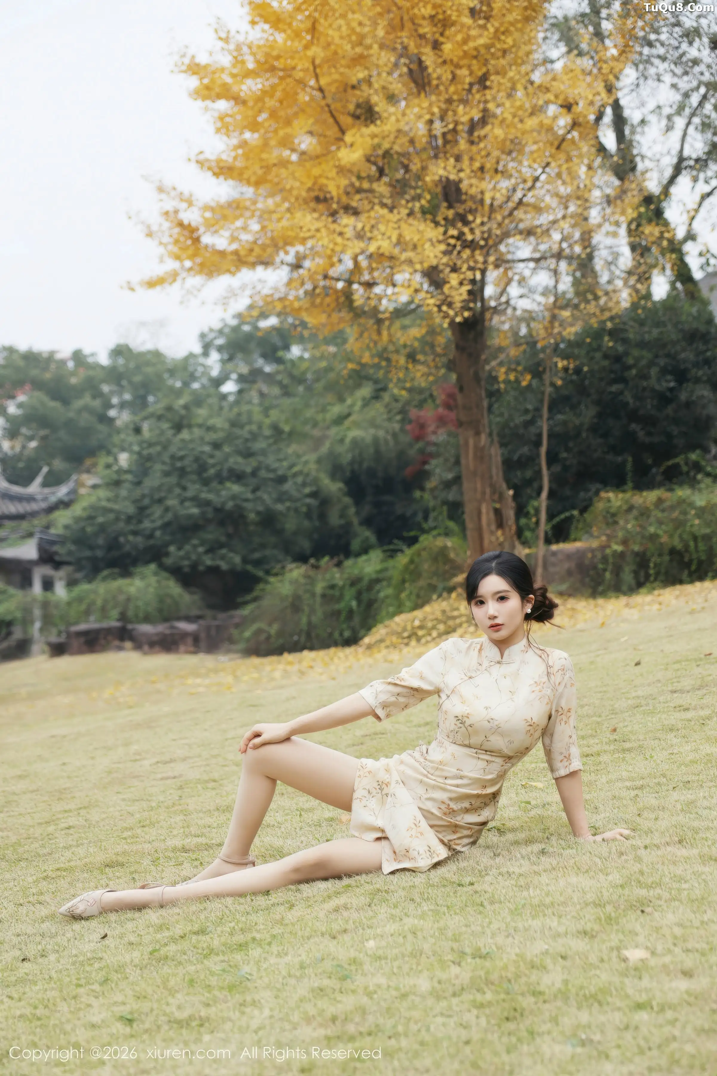 [XiuRen]高清写真图 2026.01.09 No.11214 小肉肉咪 黄色蕾丝内衣