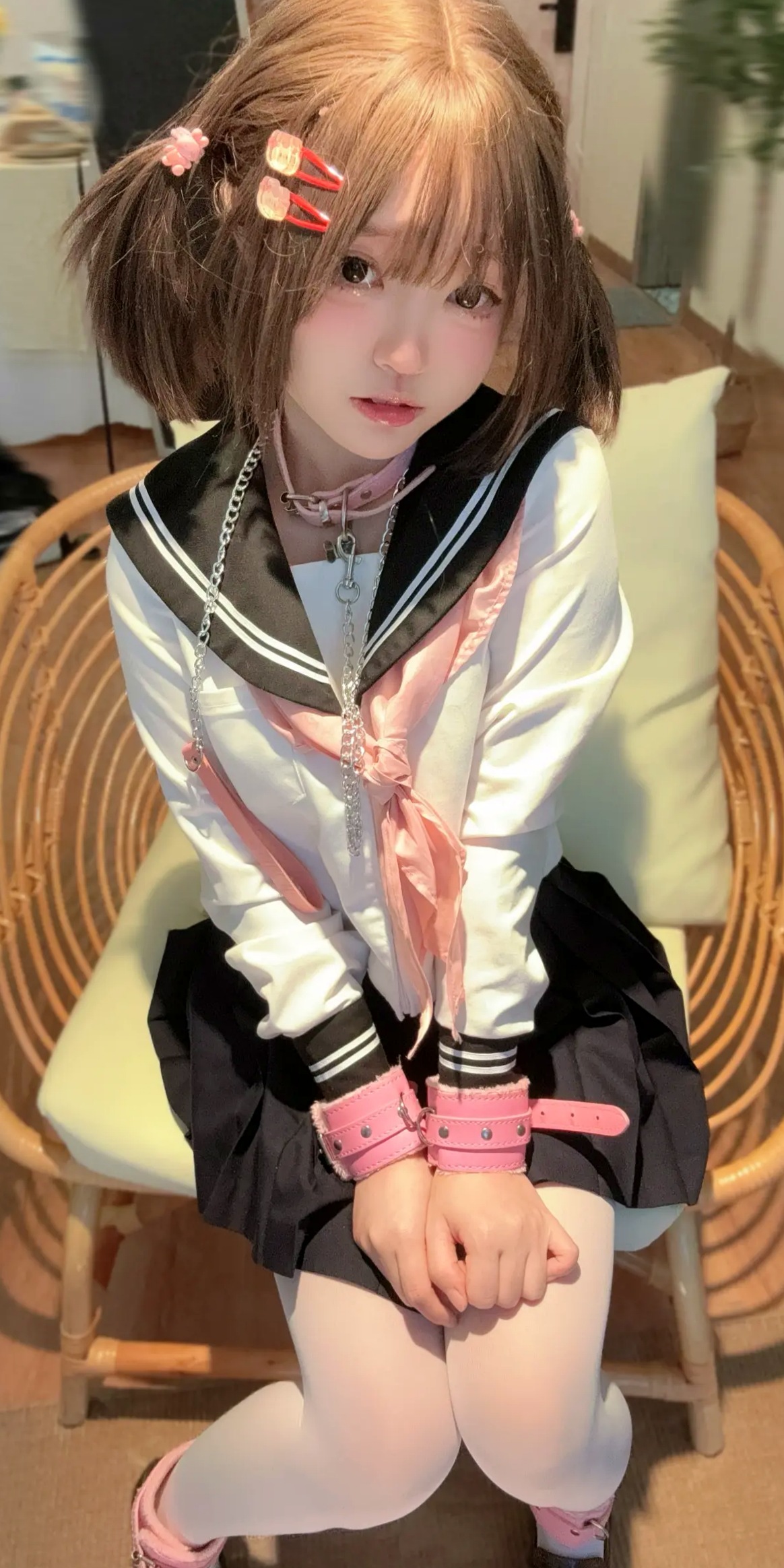 神沢永莉 - 就这样圈住我吧 萌系水手制服白丝私房写真 [65P] 