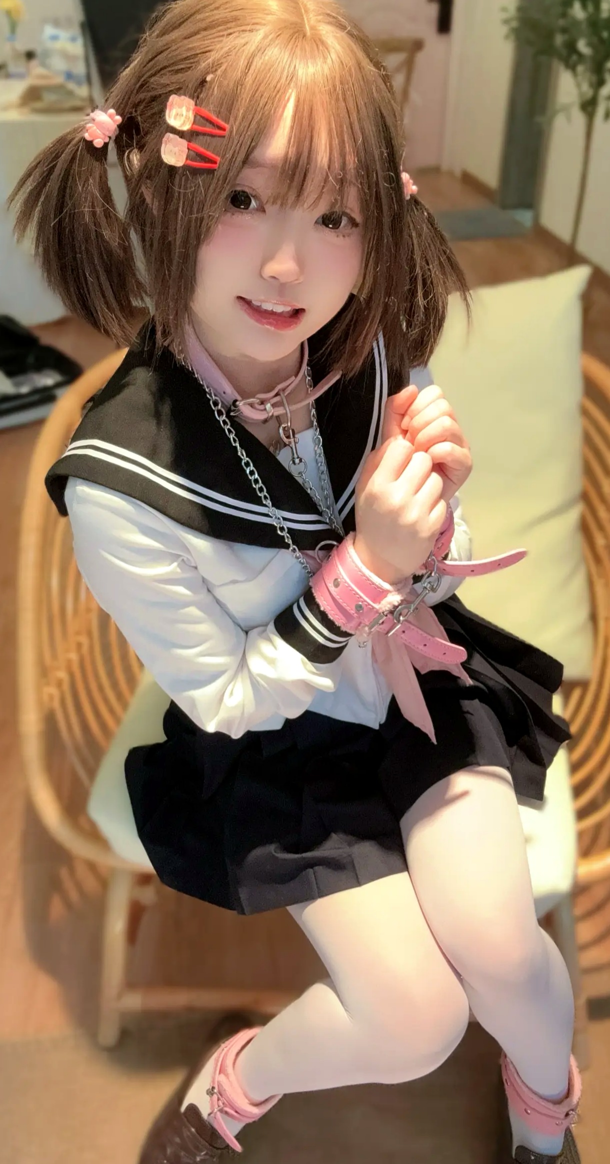神沢永莉 - 就这样圈住我吧 萌系水手制服白丝私房写真 [65P] 