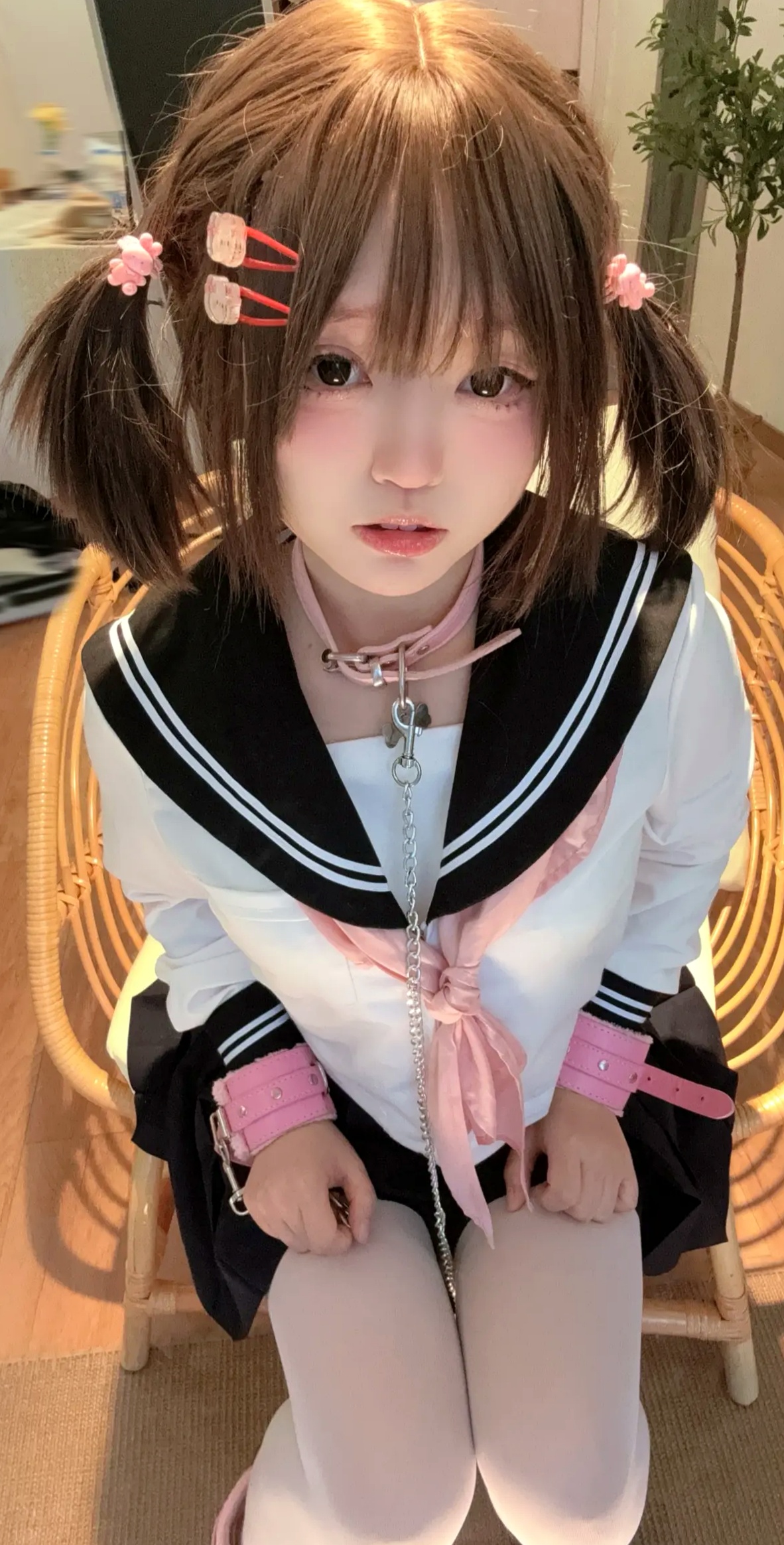 神沢永莉 - 就这样圈住我吧 萌系水手制服白丝私房写真 [65P] 