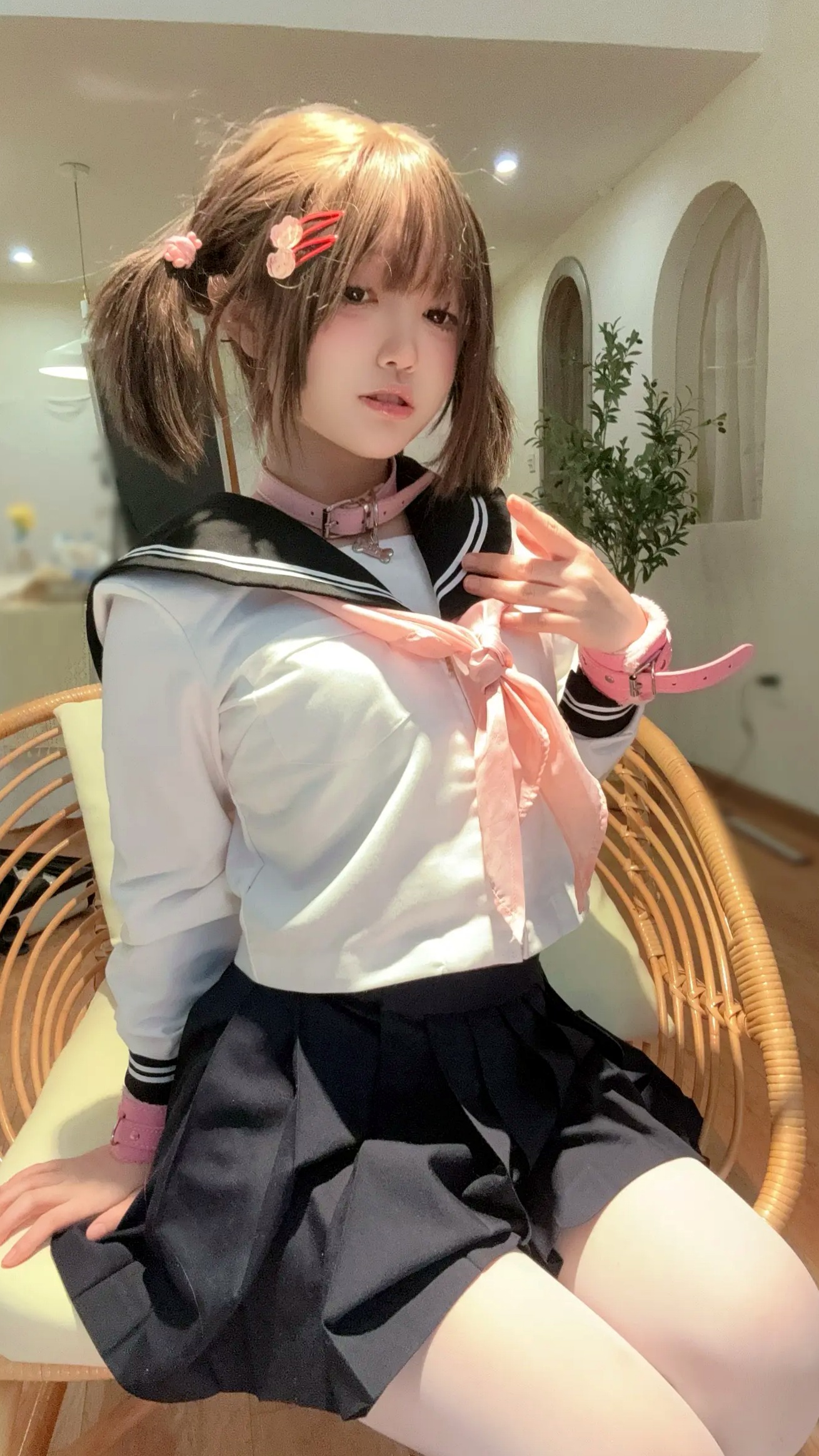 神沢永莉 - 就这样圈住我吧 萌系水手制服白丝私房写真 [65P] 