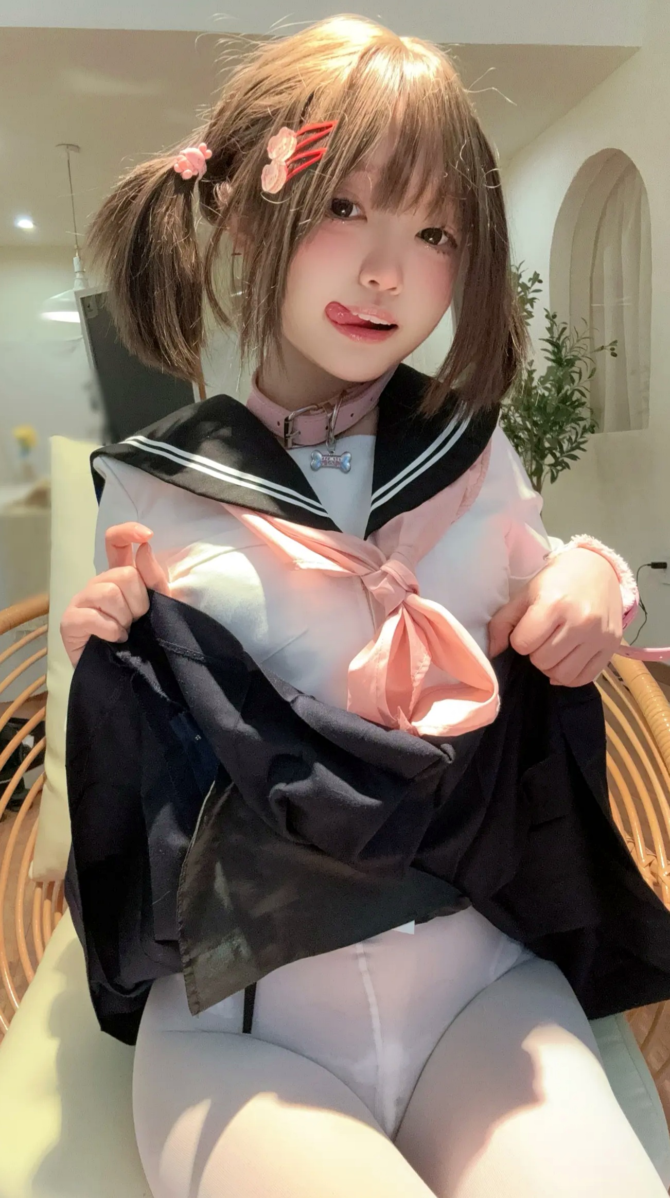 神沢永莉 - 就这样圈住我吧 萌系水手制服白丝私房写真 [65P] 