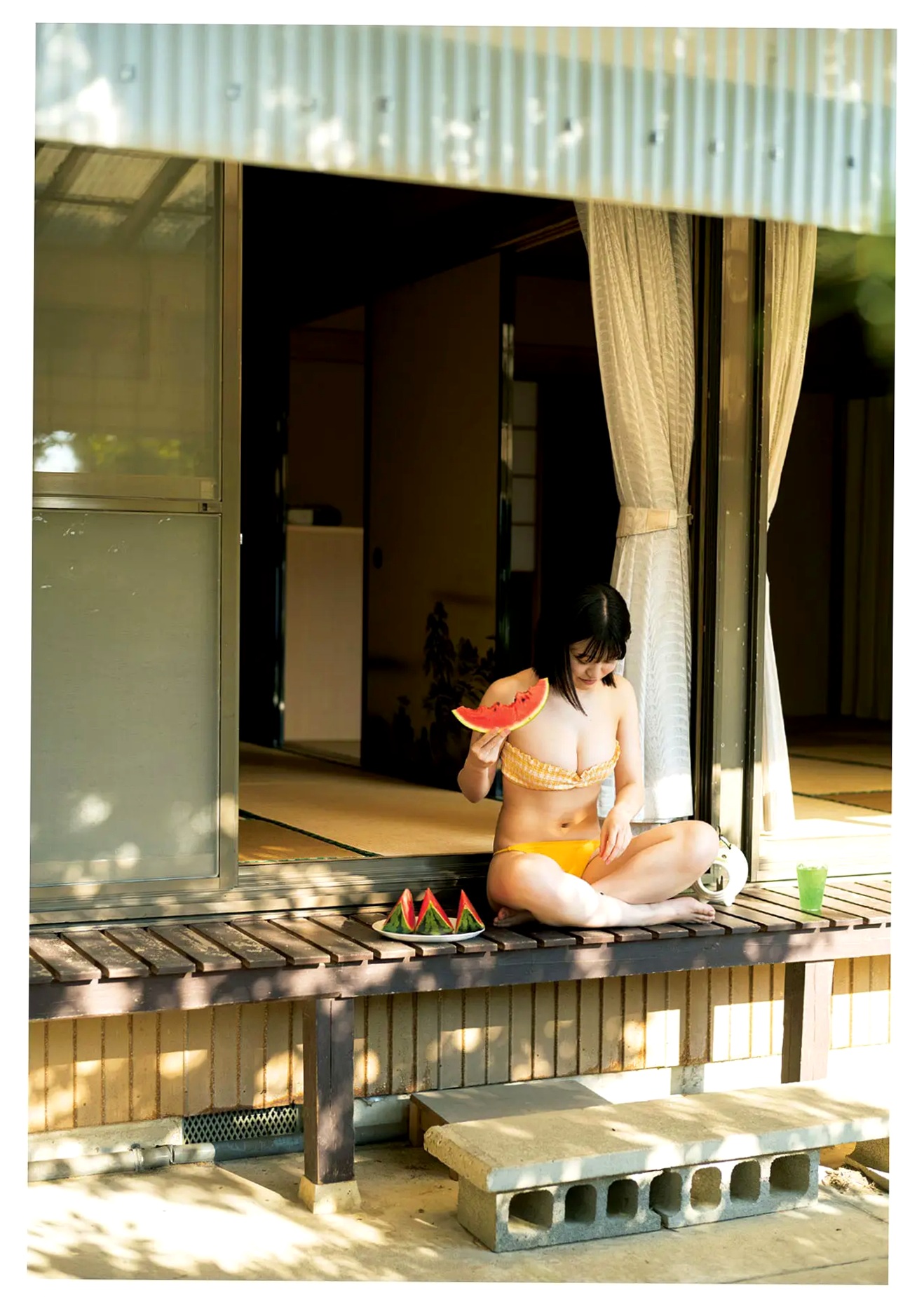 石浜芽衣 - 夏を使い果たして [57P] 日式家居清纯比基尼写真