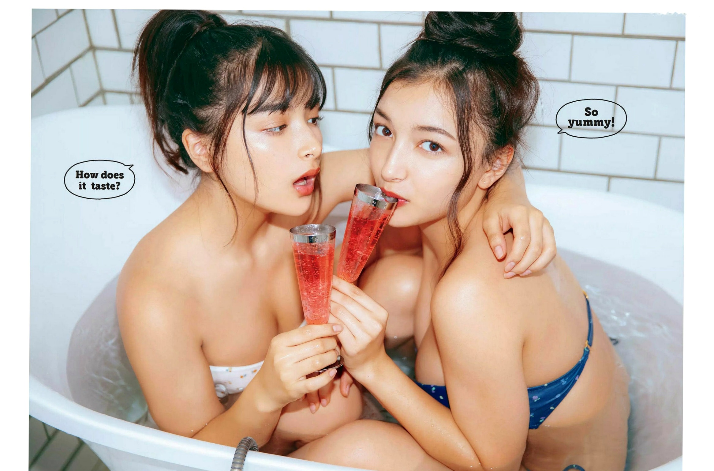 FLASH杂志写真_ 大和田南那、MIYU等群星闪耀，精选偶像清纯比基尼与诱惑私房内衣大尺度美图_ 2018.12.25[19P]