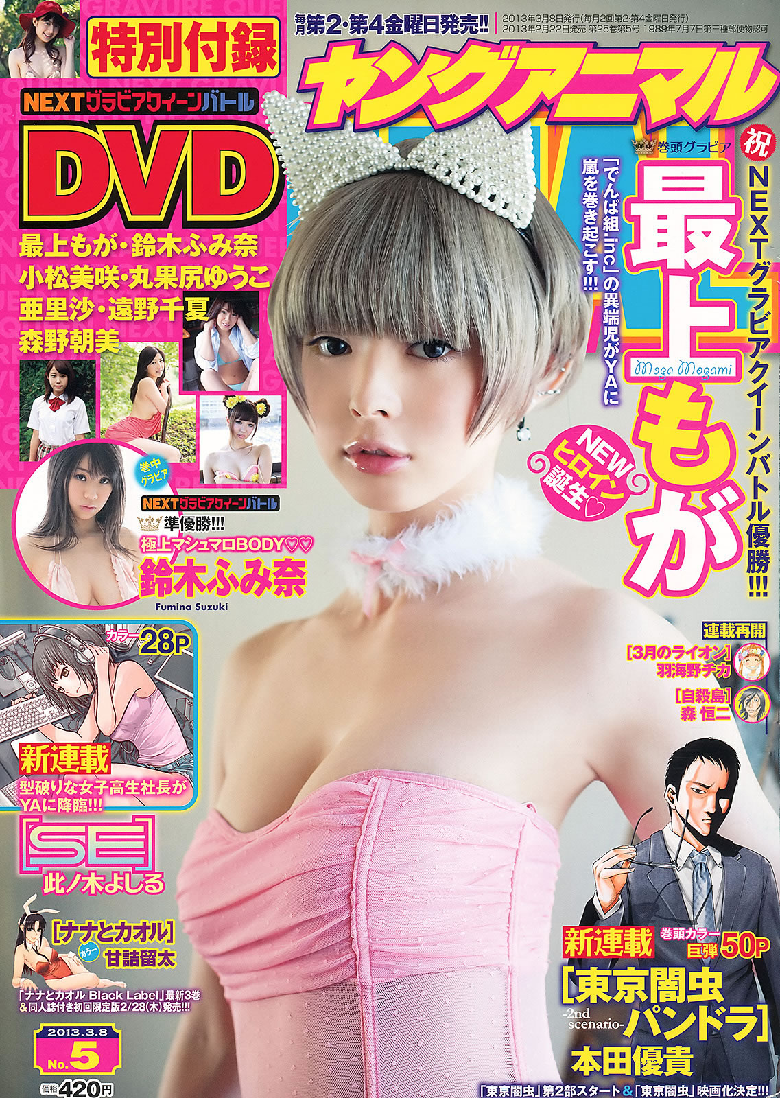 [Young Animal]高清写真图2013 No.05 06 星名美津纪 叶加瀬マイ 希志あいの 铃木ふみ奈