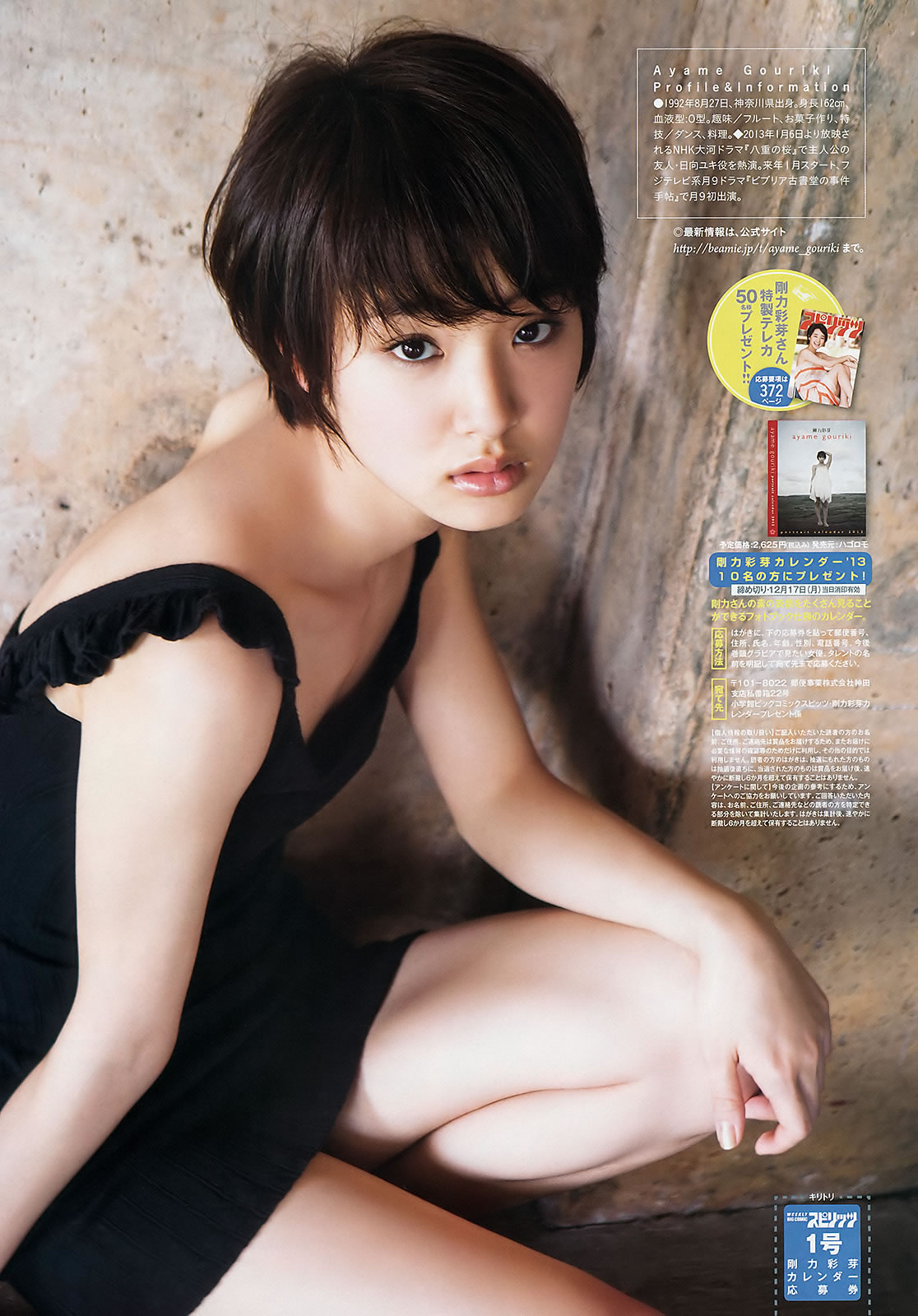 [Weekly Big Comic Spirits]高清写真图2013 No.01-03 刚力彩芽 岛崎遥香 大岛优子