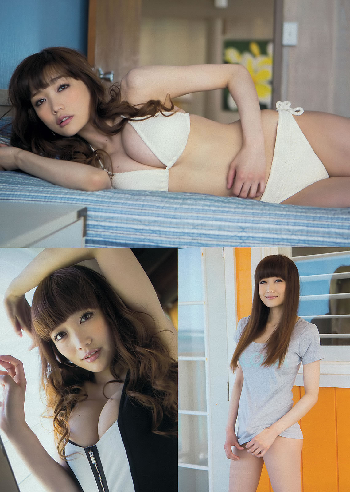 [Weekly Playboy]高清写真图2013.05.15 No.21 佐藤江梨子 仓持明日香 木﨑ゆりあ 原干恵
