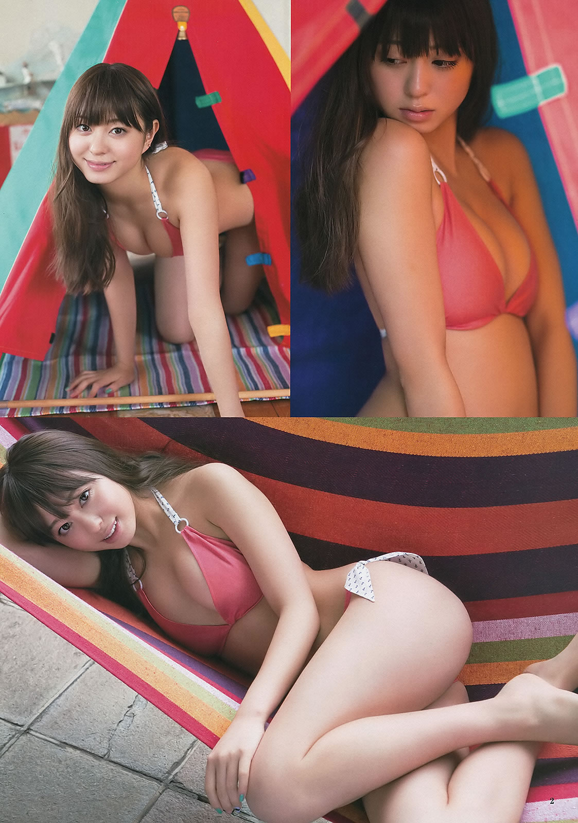 [Weekly Young Jump]高清写真图2012 No.35 36 ももいろクローバーＺ 和田絵莉 大川蓝 小林优美