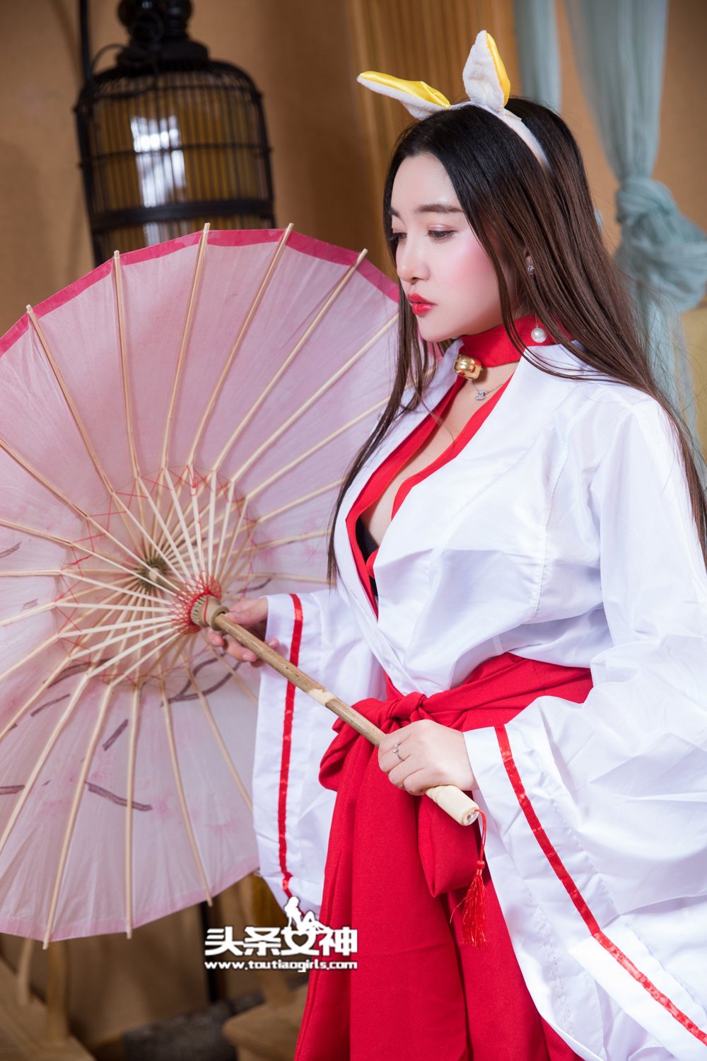 李梓熙- [TouTiao头条女神]高清写真图 2017.02.25 白鬼院凛凛蝶