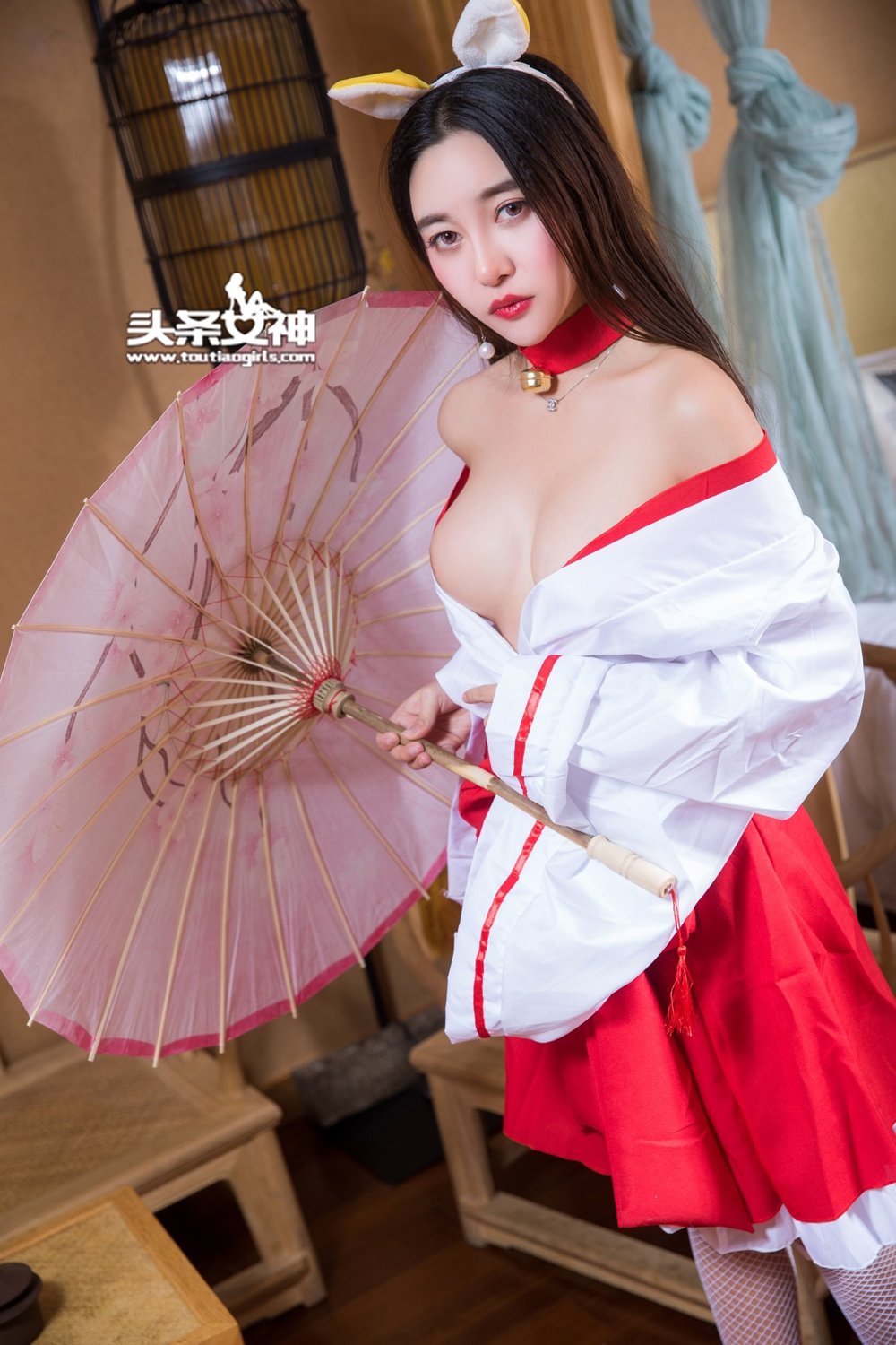 李梓熙- [TouTiao头条女神]高清写真图 2017.02.25 白鬼院凛凛蝶