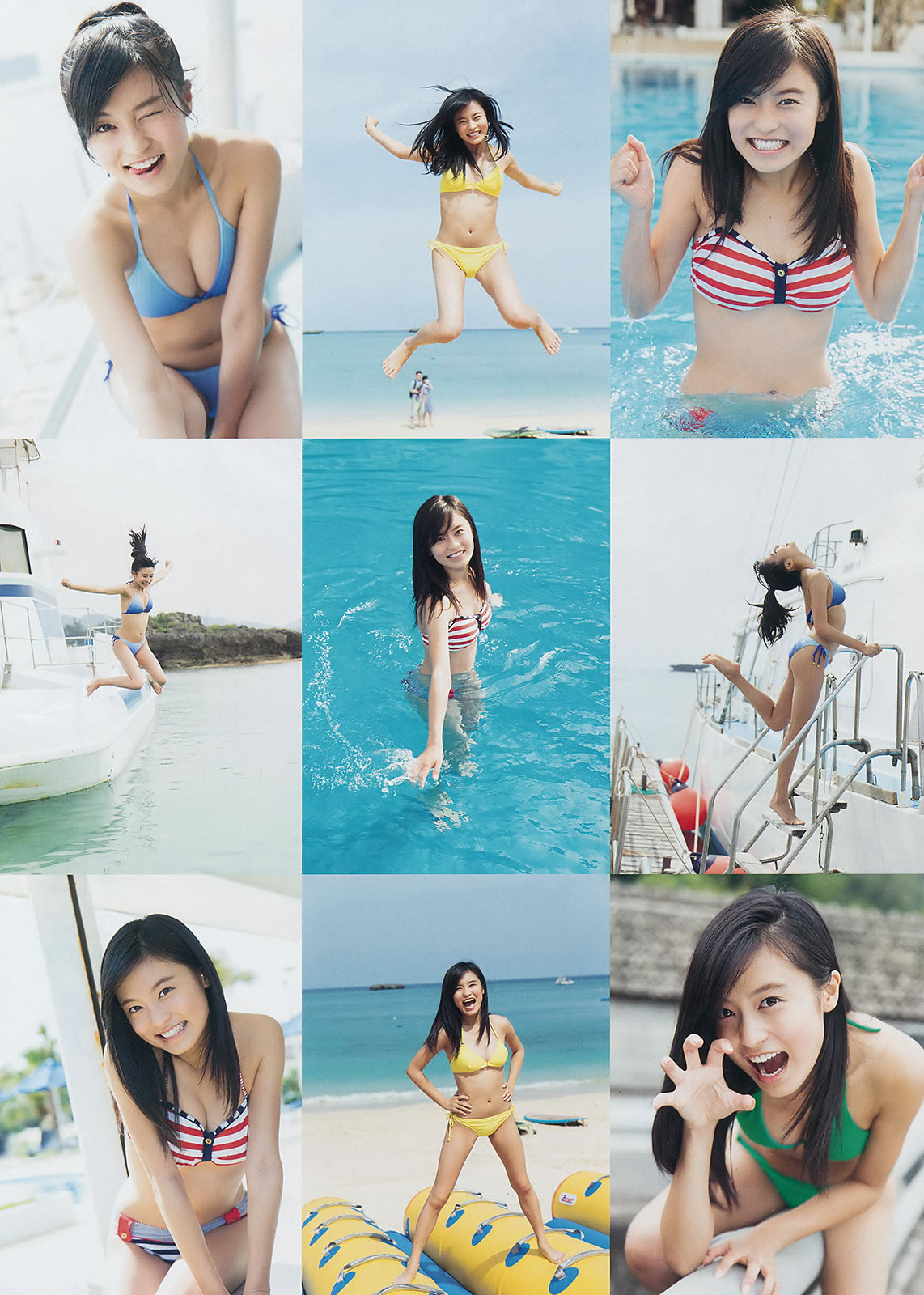 [Young Magazine]高清写真图2014 No.33 34 小岛瑠璃子 桥本环奈 木﨑ゆりあ