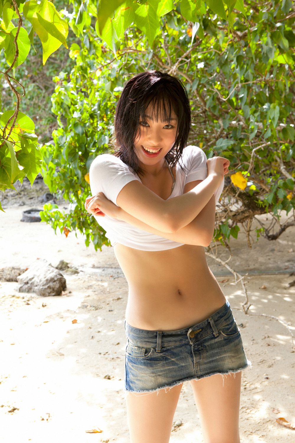 藤江丽奈(藤江れいな)-《常夏Reina》[YSWeb]高清写真图套图写真图集Vol.442