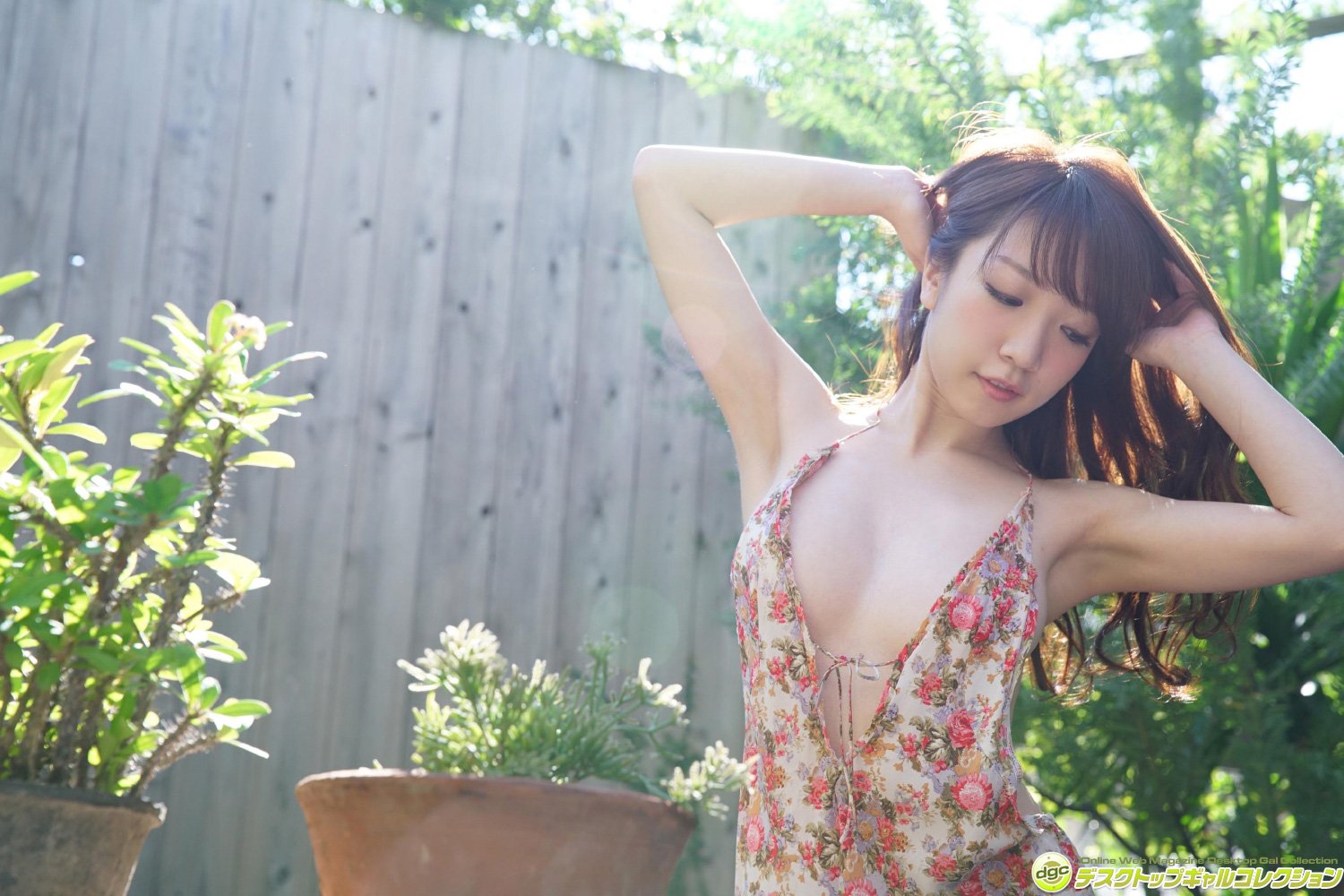 清水あいり  [DGC]高清写真图No.1343 ベビーフェイスにド迫力なぶるるんバスト!