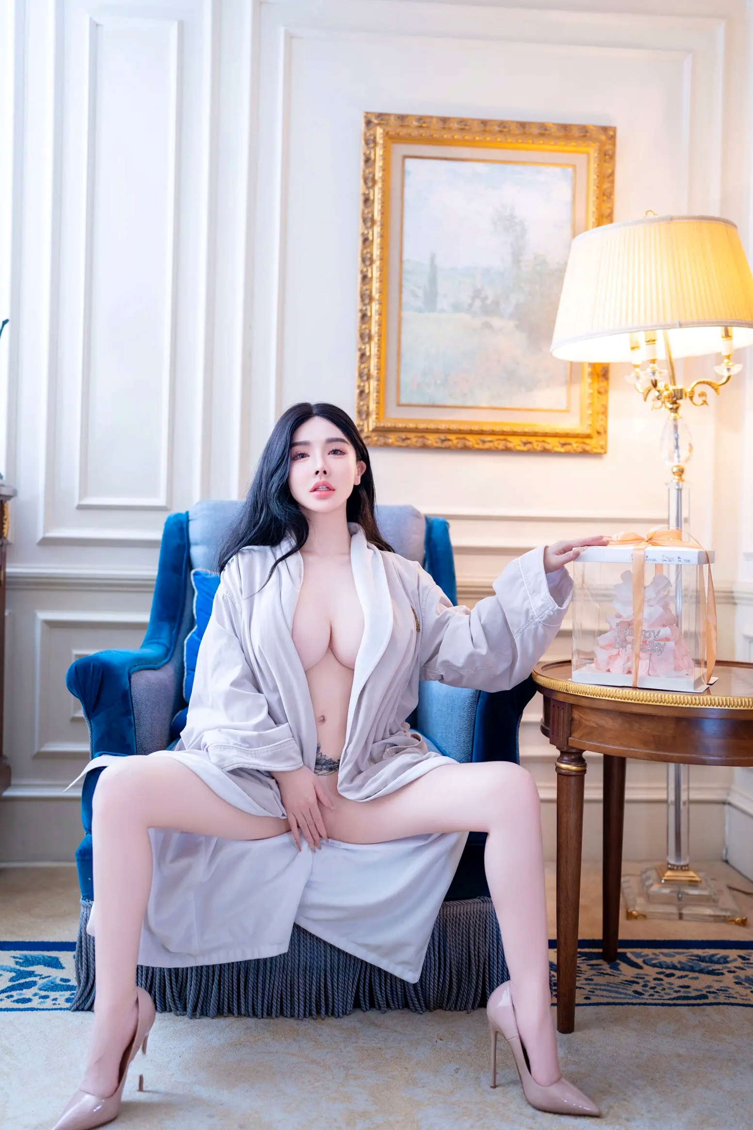 潘娇娇 - 生日派对奶油私房艺术写真 大尺度绝美诱惑女神 [91P]