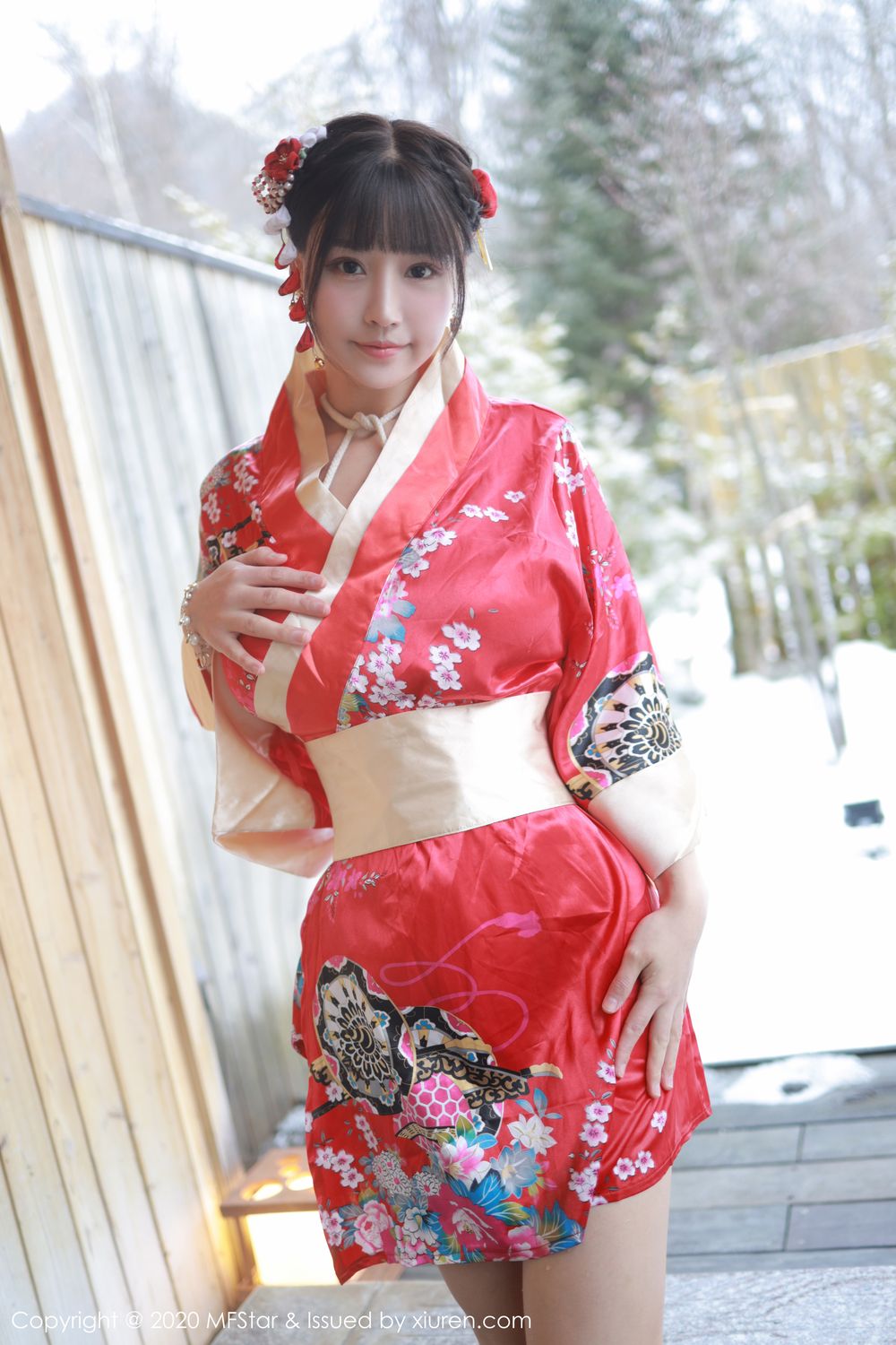 [MFStar]高清写真图 2020.01.03 VOL.249 朱可儿Flower