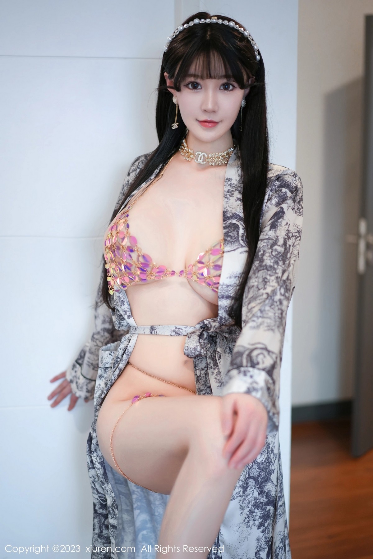 [XiuRen]高清写真图 2023.06.16 No.6932 朱可儿Flora 丰腴美臀
