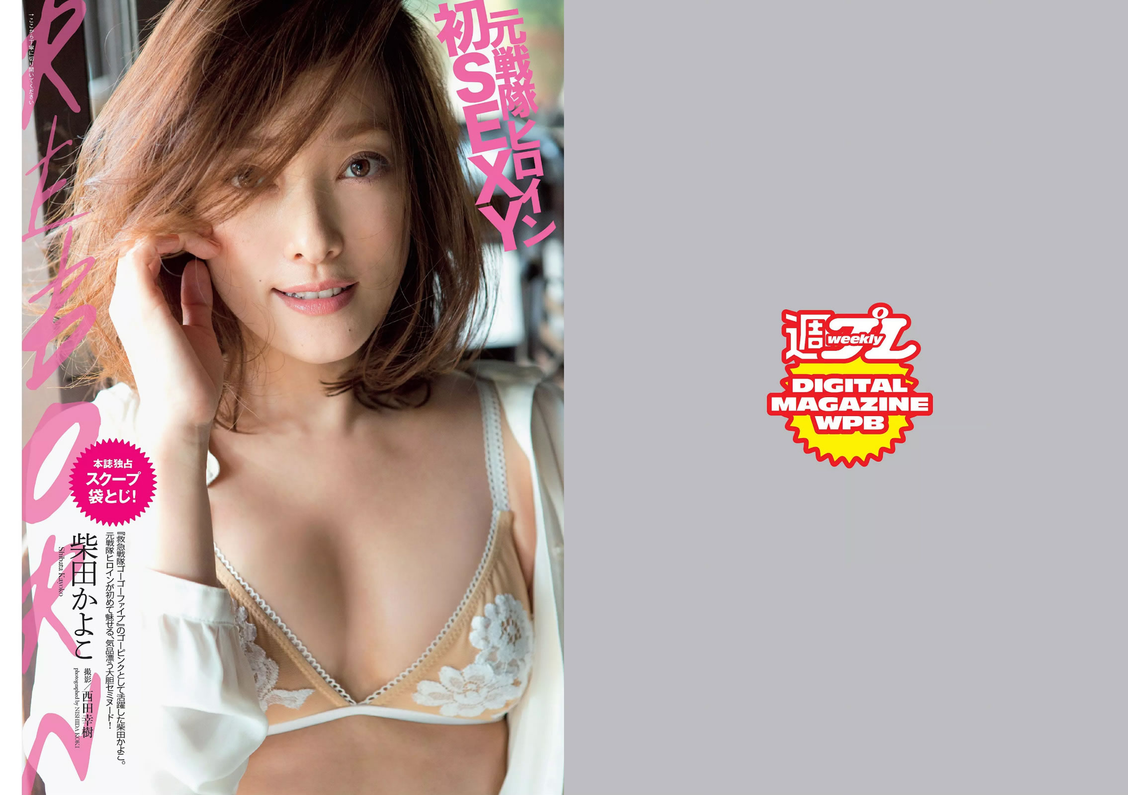 [Weekly Playboy]高清写真图2015 No.09 マギー 柴田かよこ 青山ひかる 松川佑依子 山本彩 西野七瀬 大泽玲美 初美沙希
