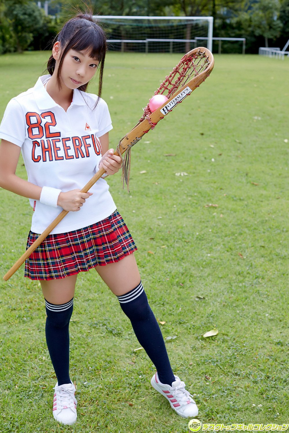 青山ひかる [DGC]高清写真图No.1341 迫力満点のIカップ学校で大暴れ!!