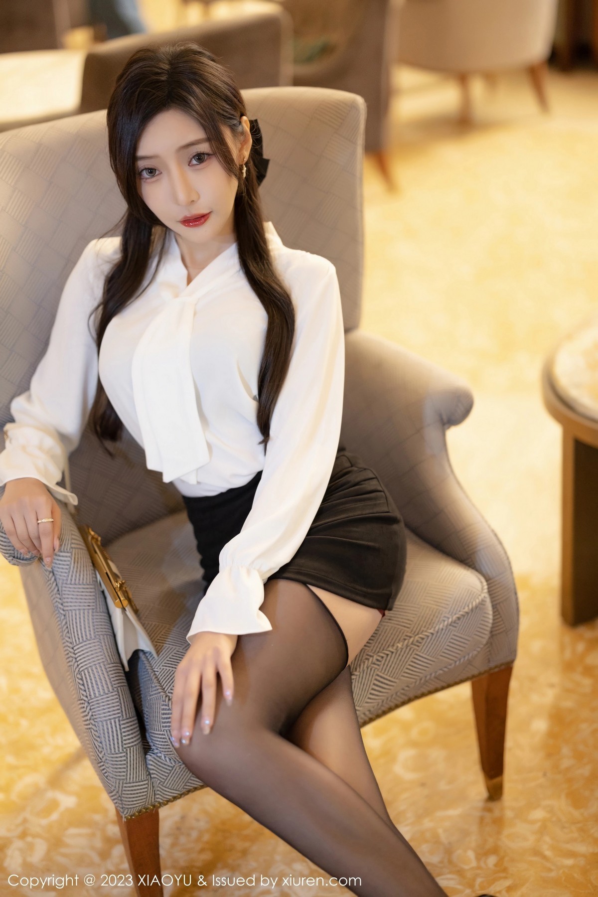 [XIAOYU]高清写真图 2023.05.23 VOL.1033 王馨瑶yanni 短裙黑丝