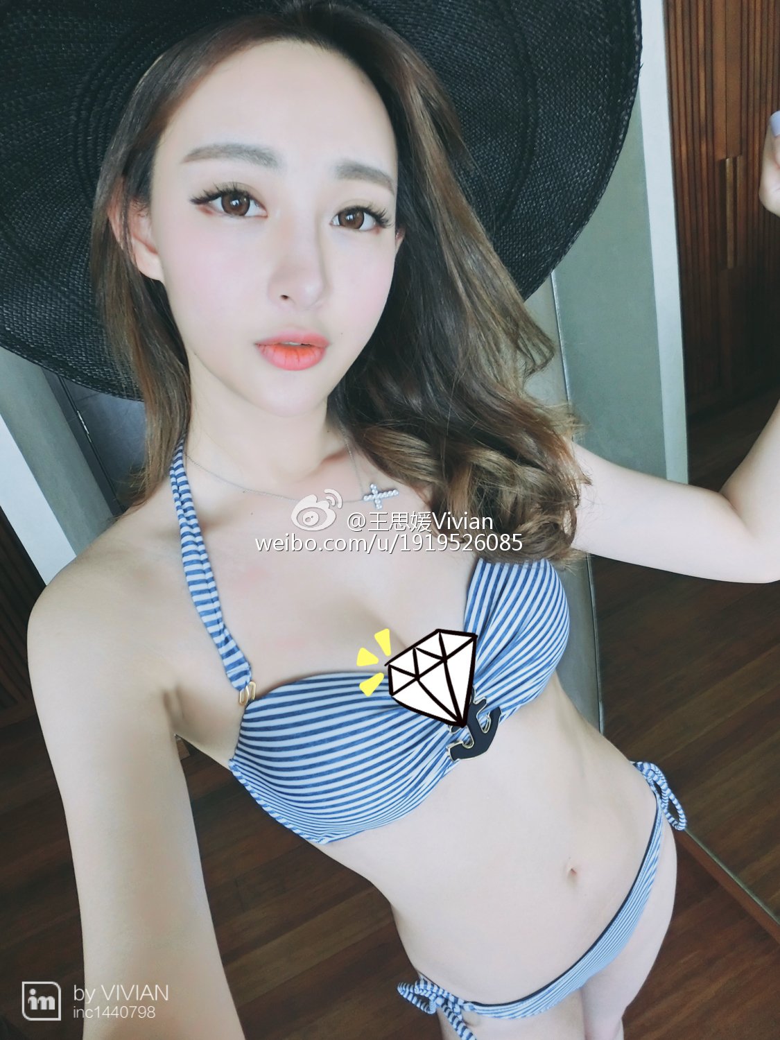 王思媛Vivan 微博海量私房照诱惑写真图