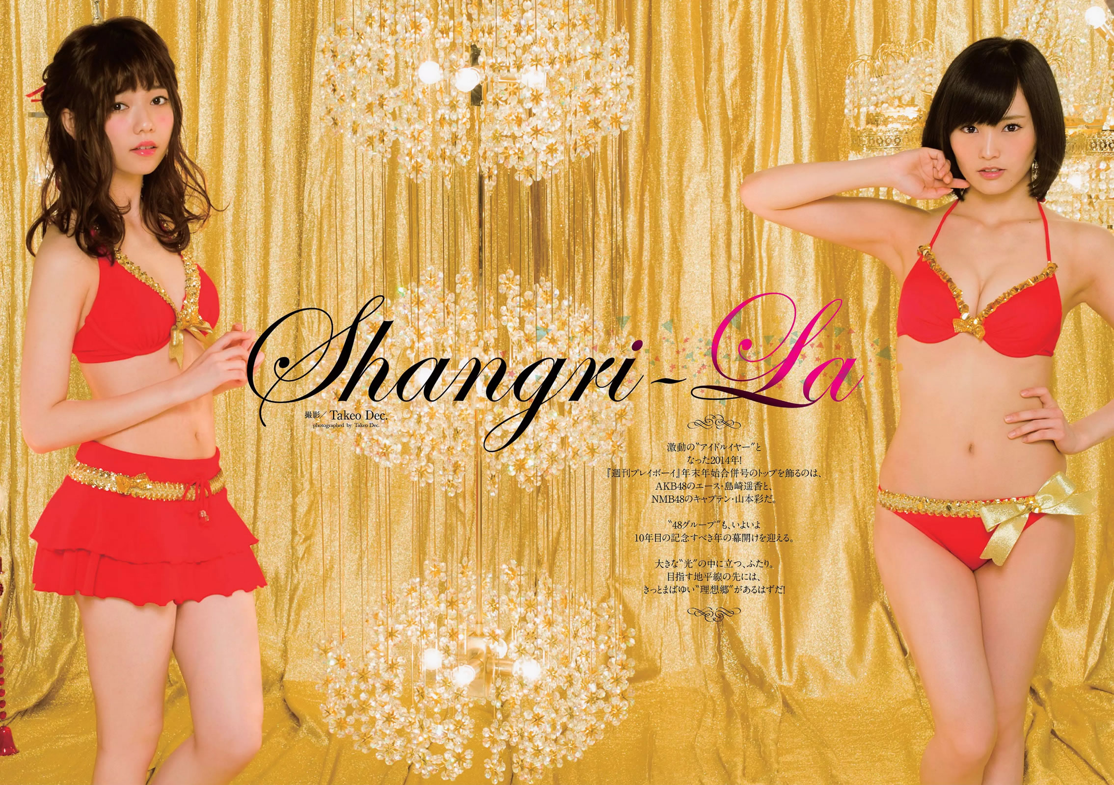 [Weekly Playboy]高清写真图2015 No.01-02 岛崎遥香 山本彩 安斋らら 片山萌美 浅田舞 神室舞衣 岸明日香 星名美津纪 小向美奈子