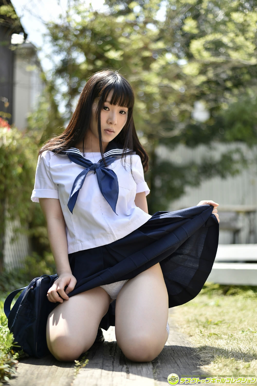雨宫留菜 [DGC套图写真图集]高清写真图2014年10月号 No.1202