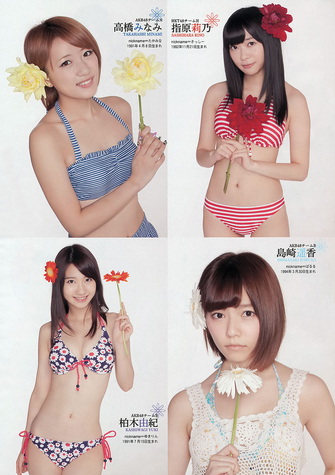 [Weekly Playboy]高清写真图2013 No.45 小嶋阳菜 菊地亜美 有森也実 おのののか 平佑奈 长泽えりな SAKURACO