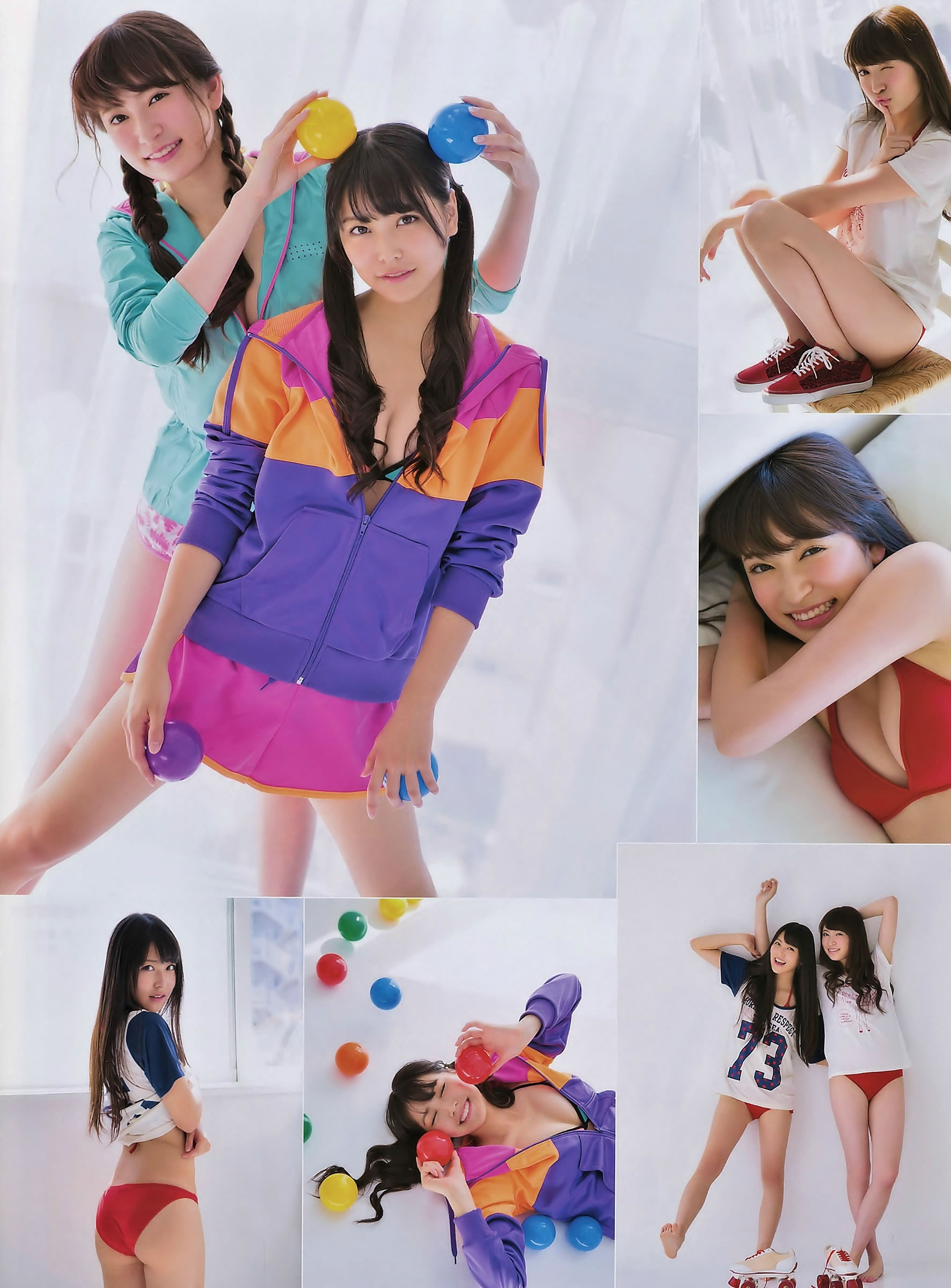 [EN AME]高清写真图2014.10 11川荣李奈 吉田朱里 白间美瑠 乃木坂46 柏木由纪