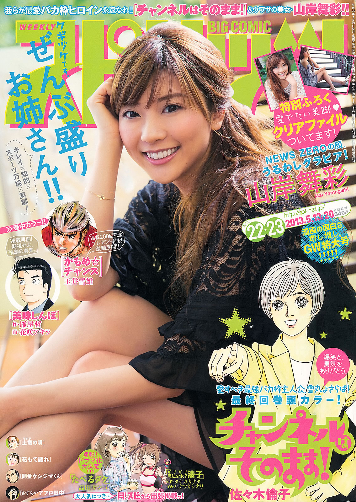 [Weekly Big Comic Spirits]高清写真图2013 No.18-23 工藤遥 岛崎遥香 山岸舞彩