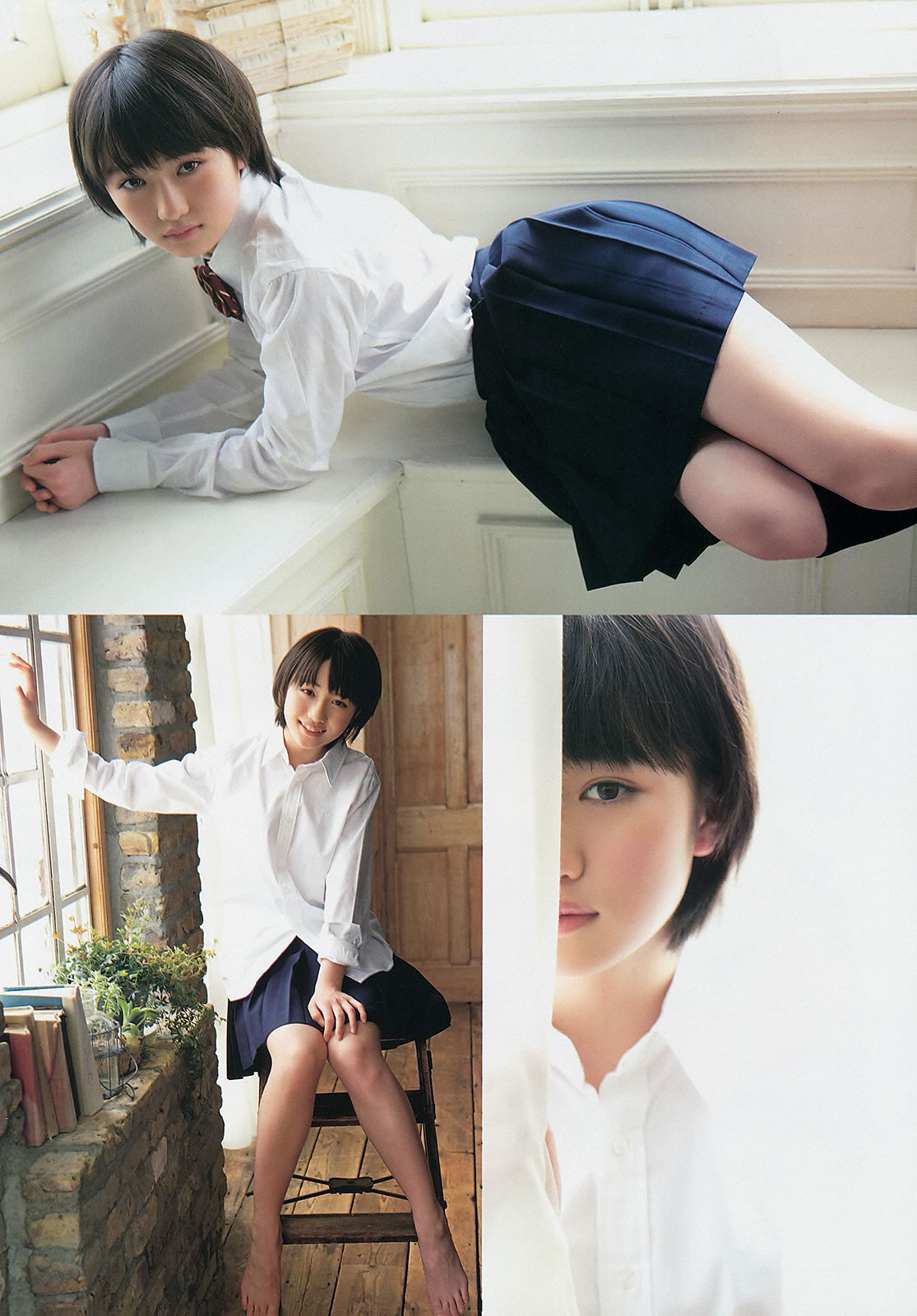 [Weekly Big Comic Spirits]高清写真图2013 No.18-23 工藤遥 岛崎遥香 山岸舞彩