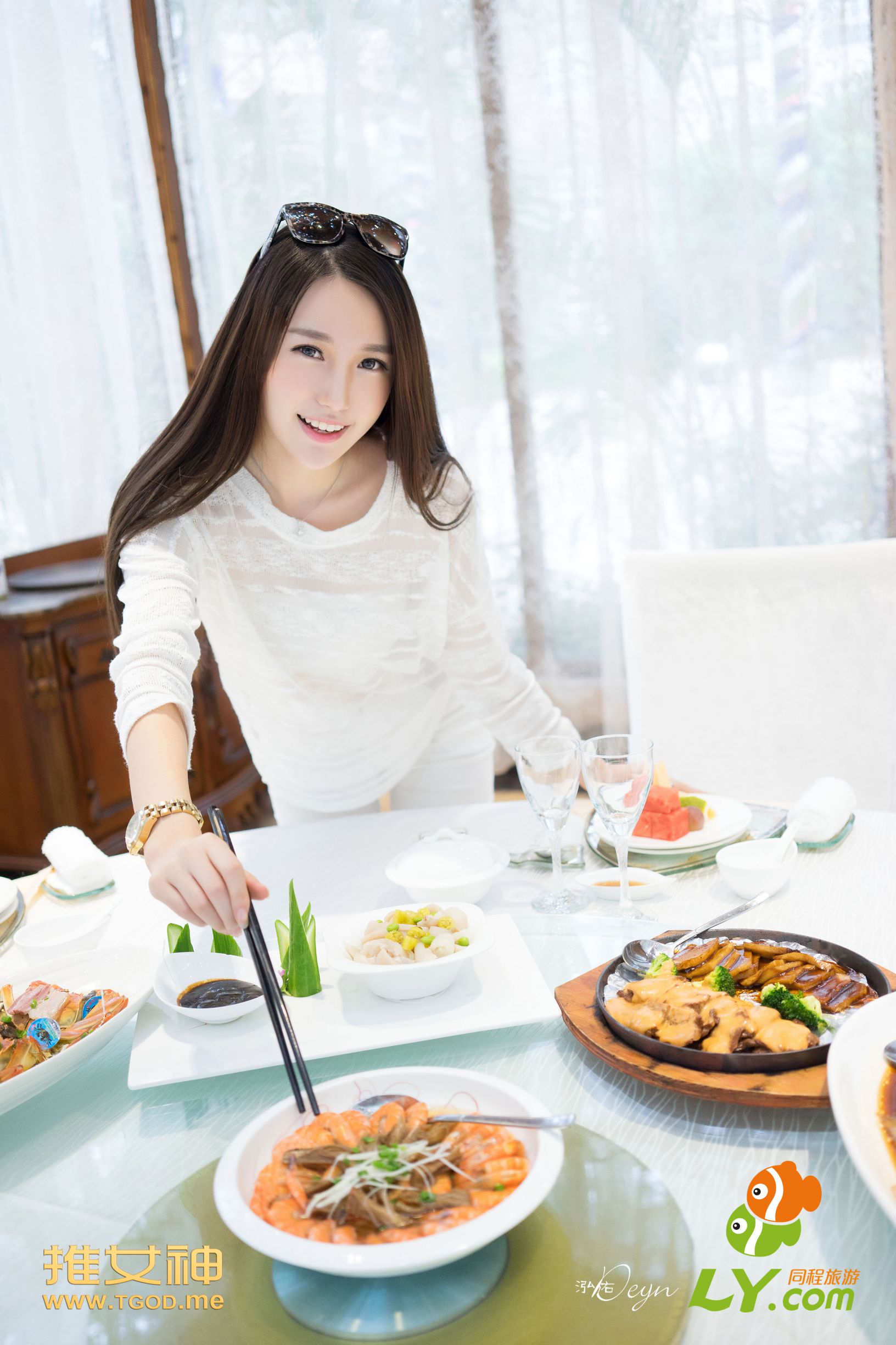 刘奕宁Lynn-绝色清新妹子 [TGOD推女神]高清写真图