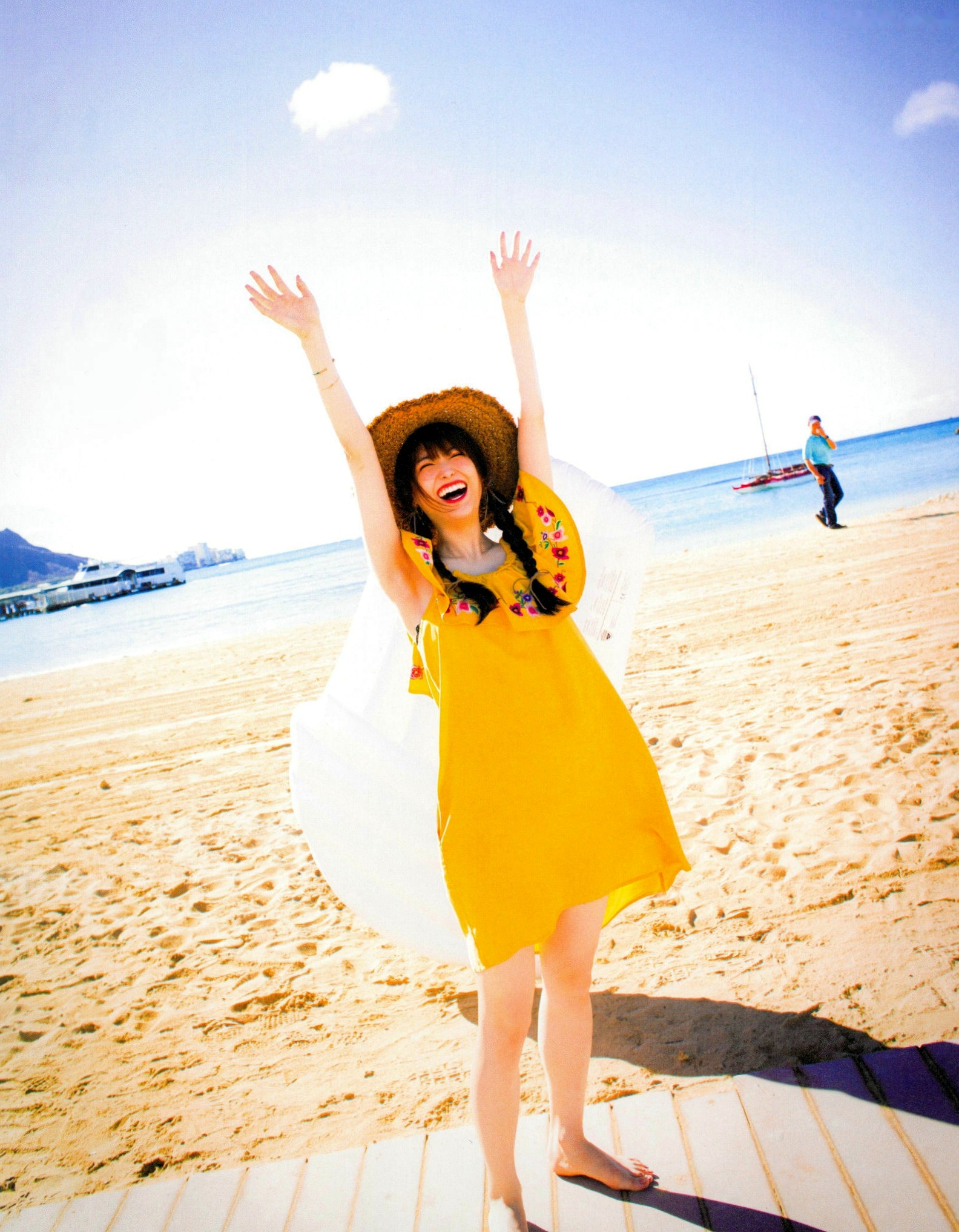 PB写真集_松村沙友理《意外っていうか、前から可愛いと思ってた》 居家私房与唯美沙滩婚纱精选写真[94P]