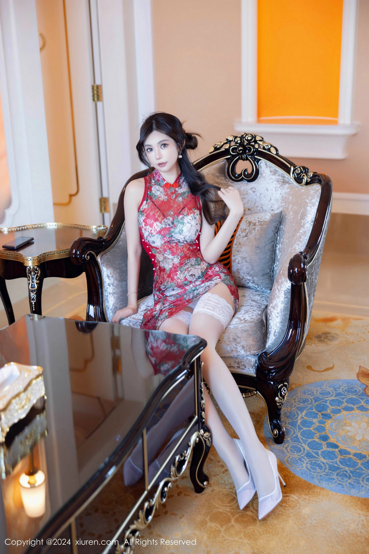 [XiuRen]高清写真图 2024.11.29 No.9529 绮里嘉ula 丝袜美腿
