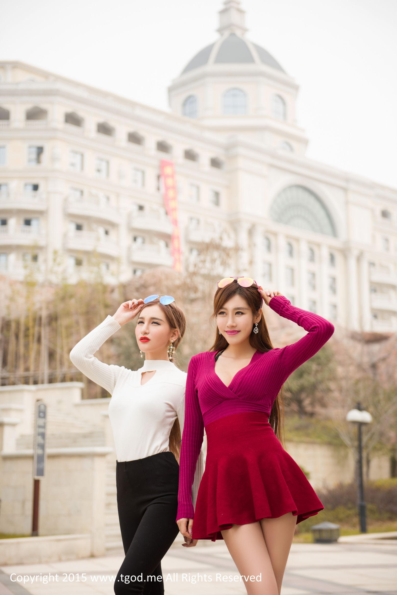 程小烦(葛娜)&Ice艾希 《女神驾到》之仙华四季温泉 [TGOD推女神]高清写真图
