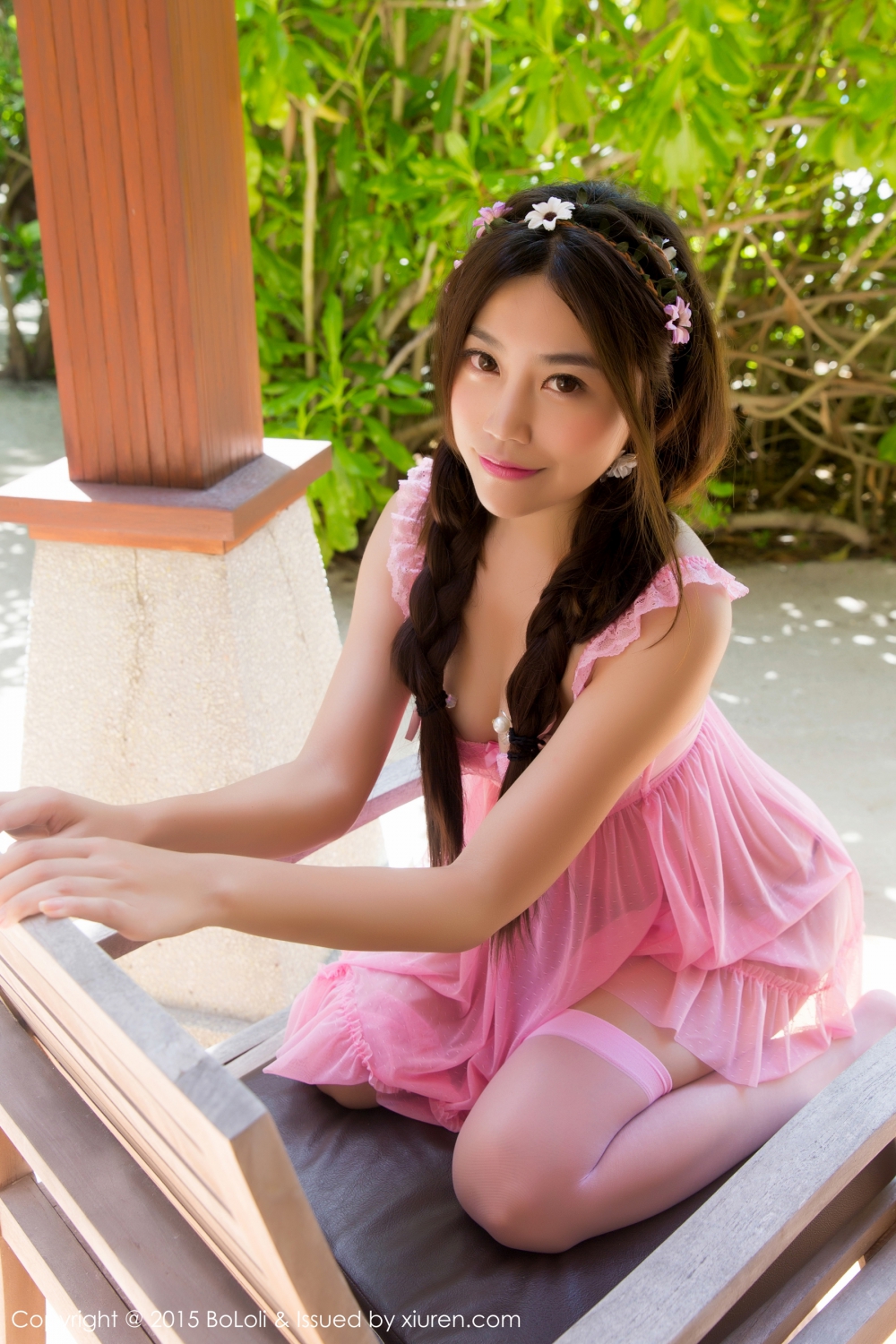 许诺Sabrina [BoLoli波萝社]高清写真图2015.07.28 VOL.045
