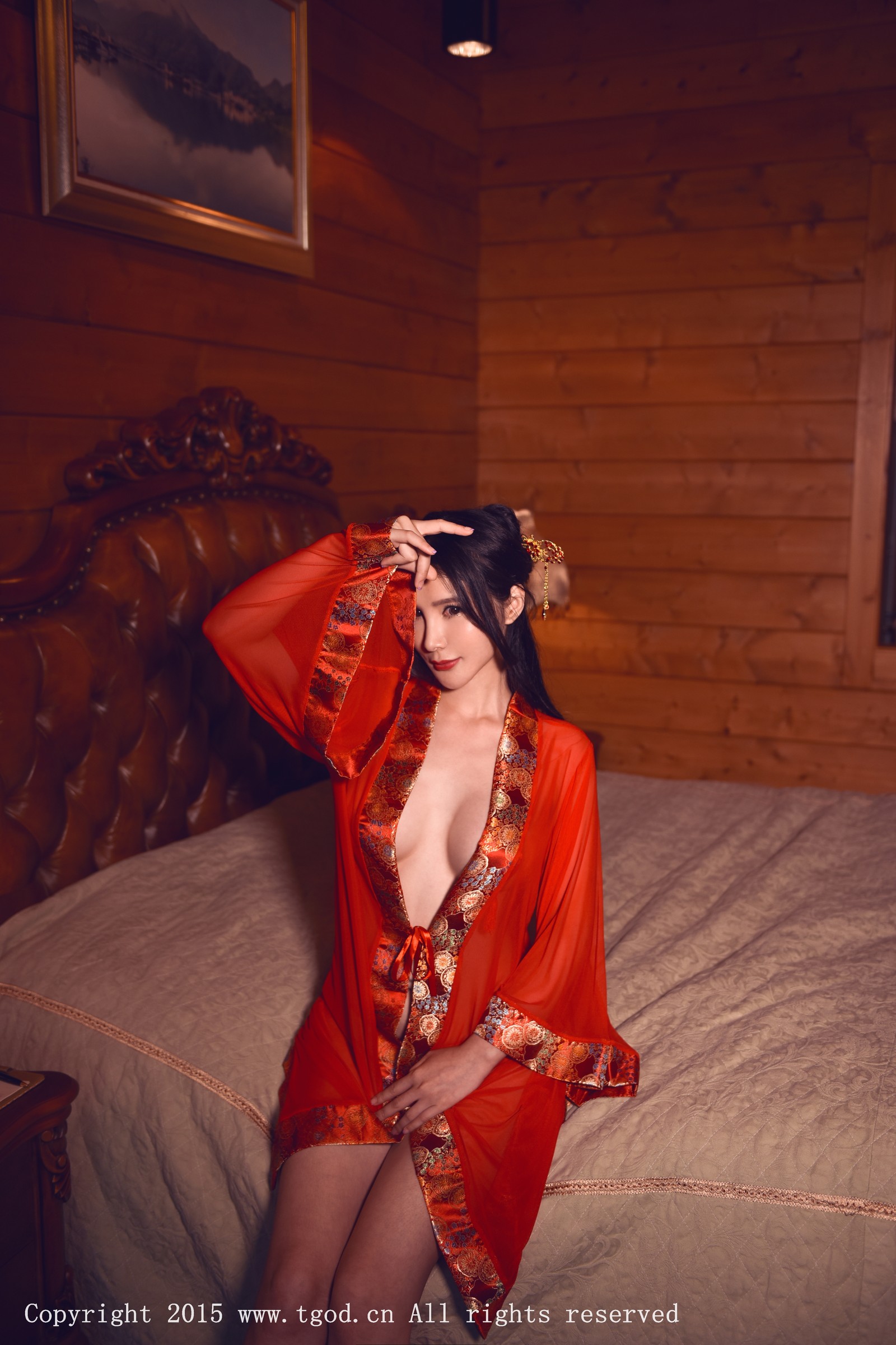 顾欣怡 [TGOD推女神]高清写真图云曼旅拍 第四刊