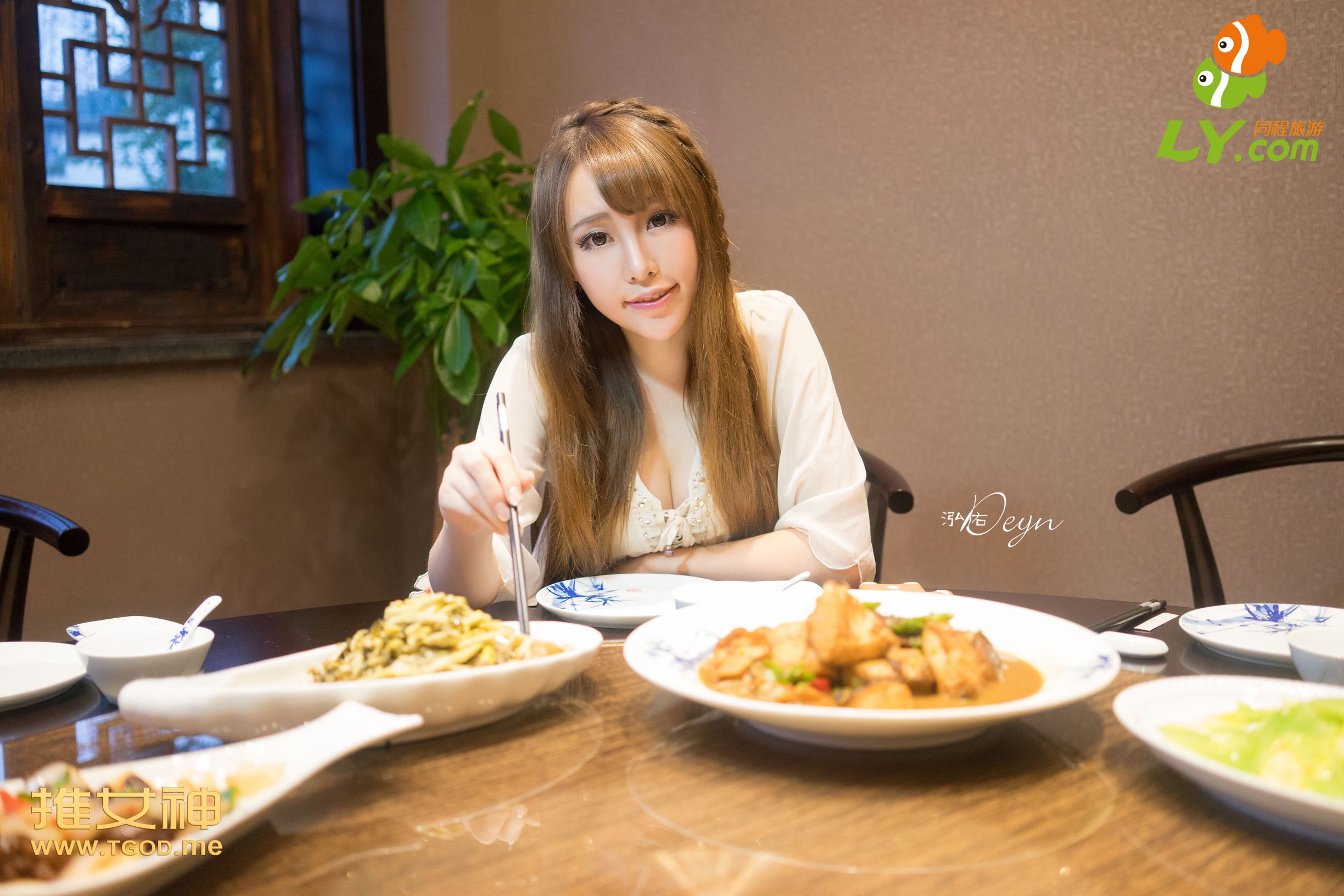 黄梦羡-极品ShowGirl嫩模写真图 [TGOD推女神]高清写真图